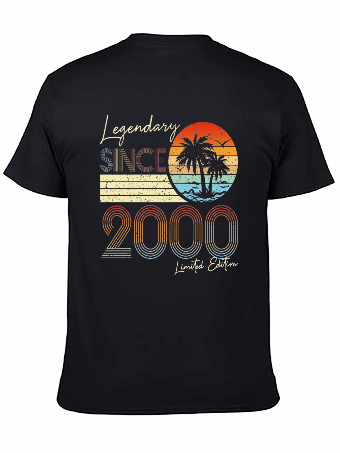 Legendary Since 2000 Black Graphic Tee