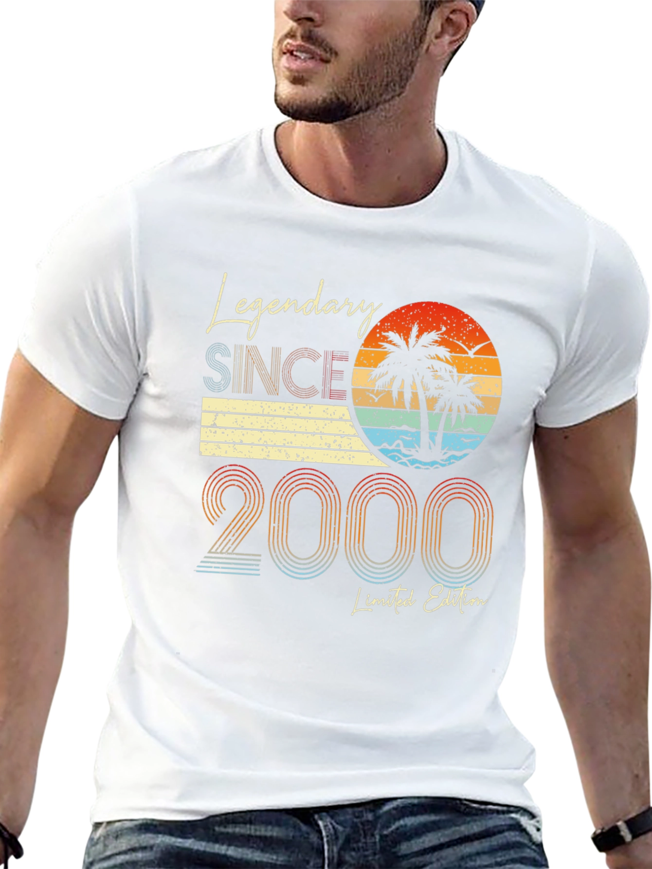 Legendary Since 2000 Black Graphic Tee