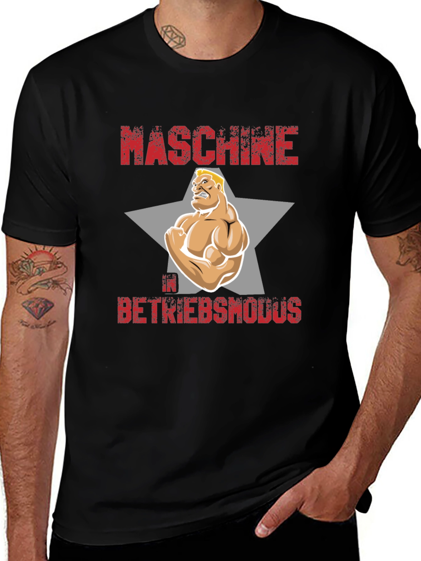 Maschine Betriebsmodus T-Shirt