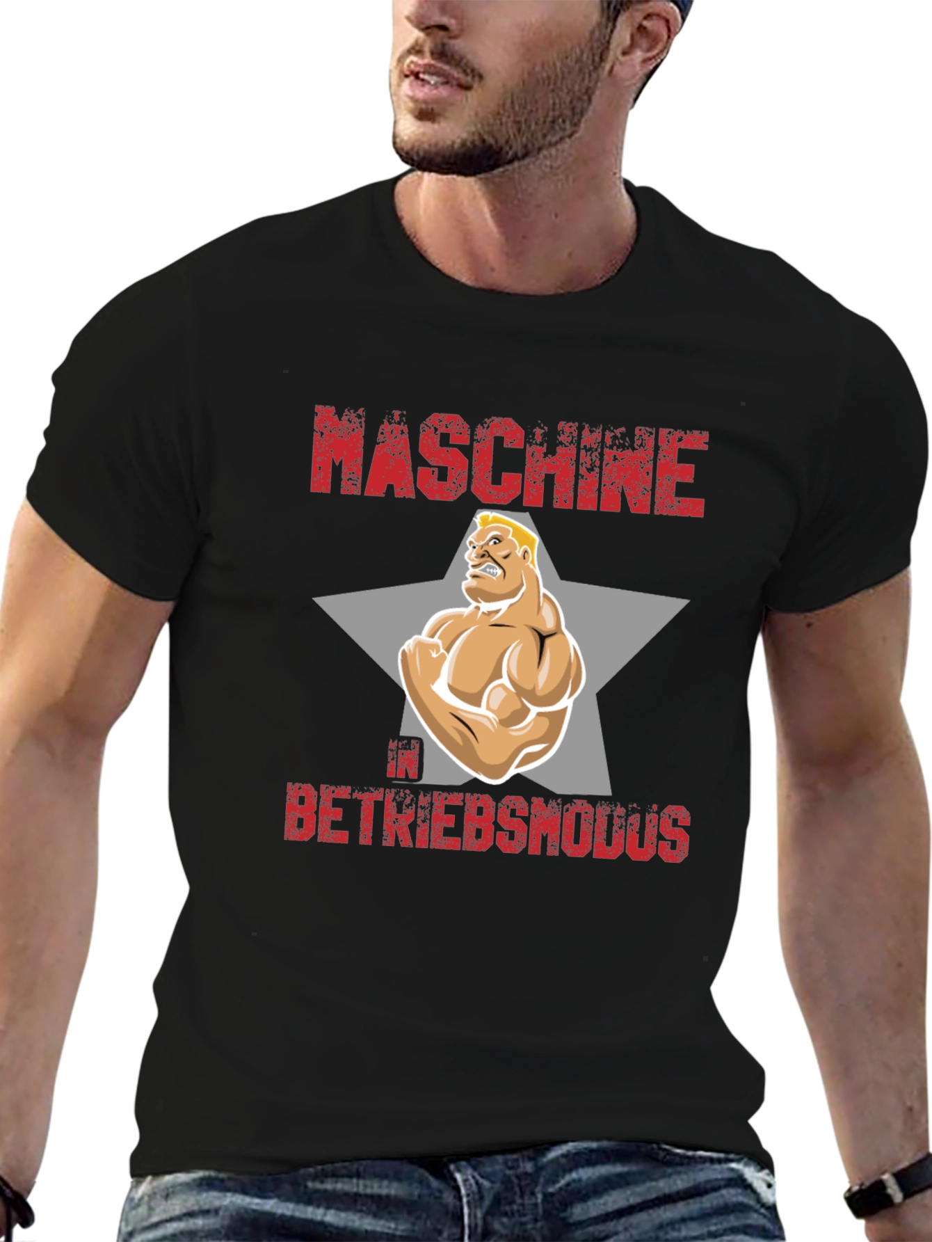 Maschine Betriebsmodus T-Shirt