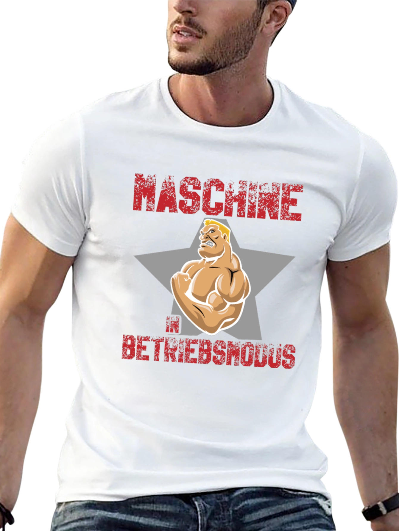 Maschine Betriebsmodus T-Shirt