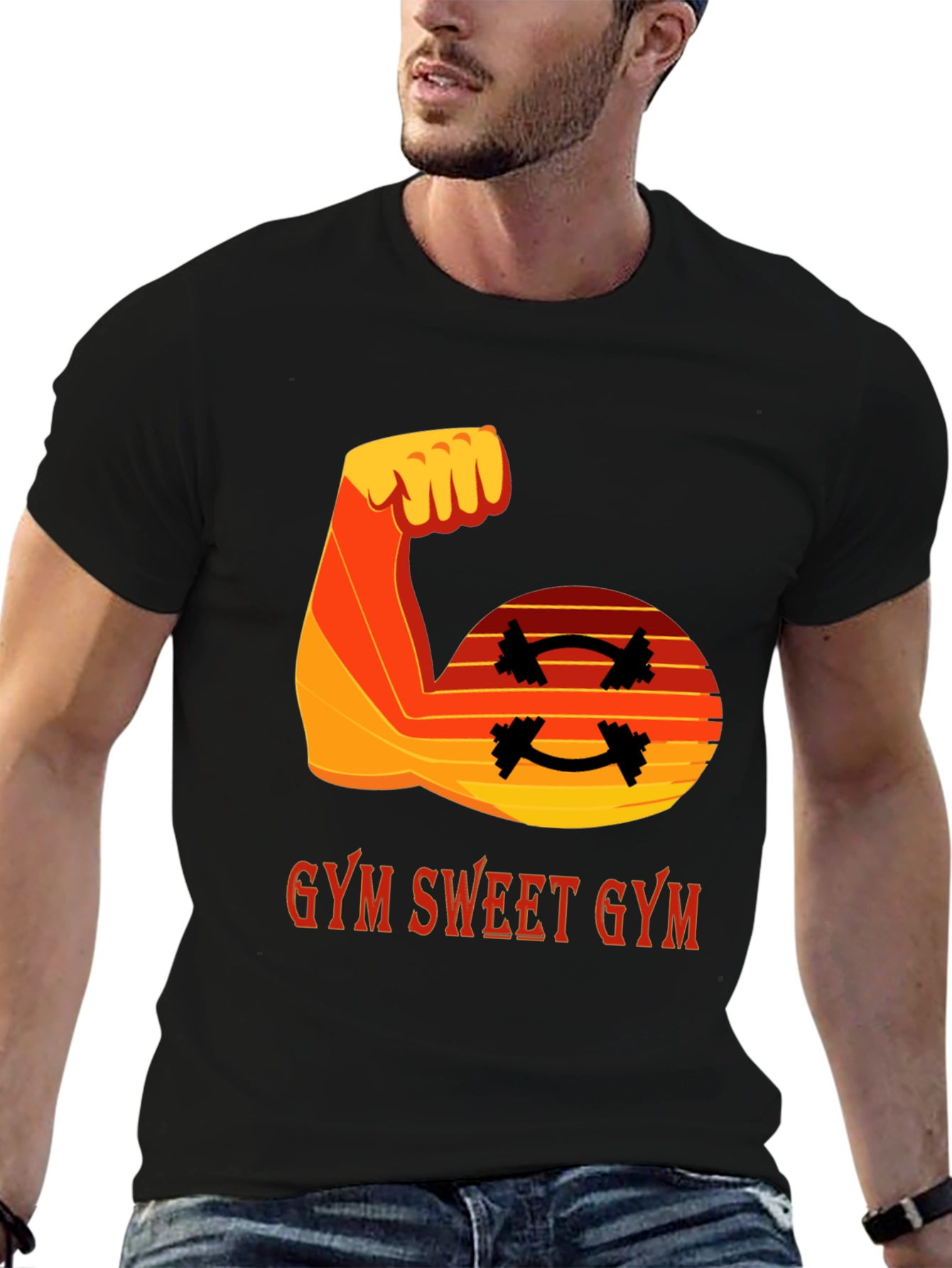 Gym Sweet Gym Graphic Tee