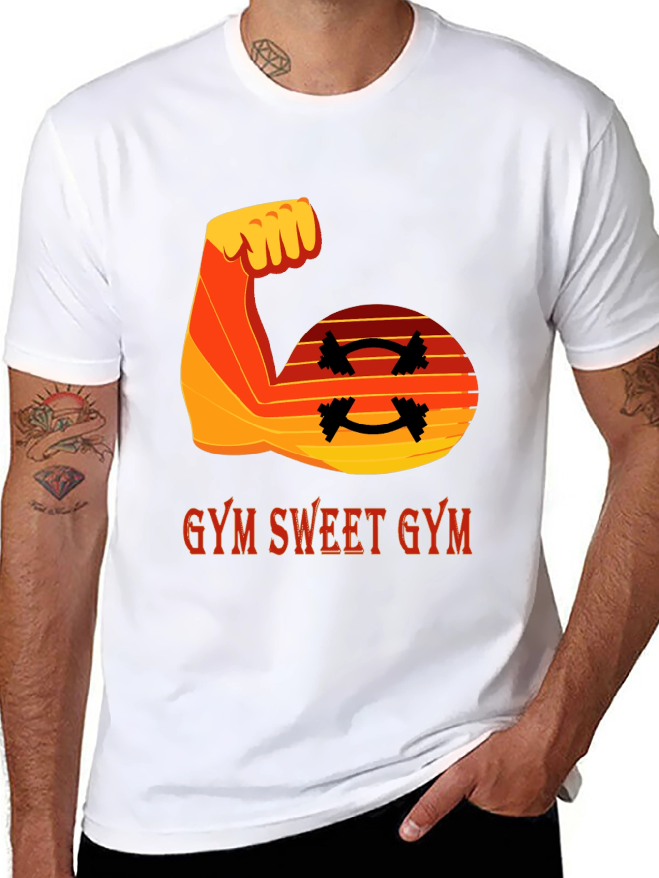 Gym Sweet Gym Graphic Tee