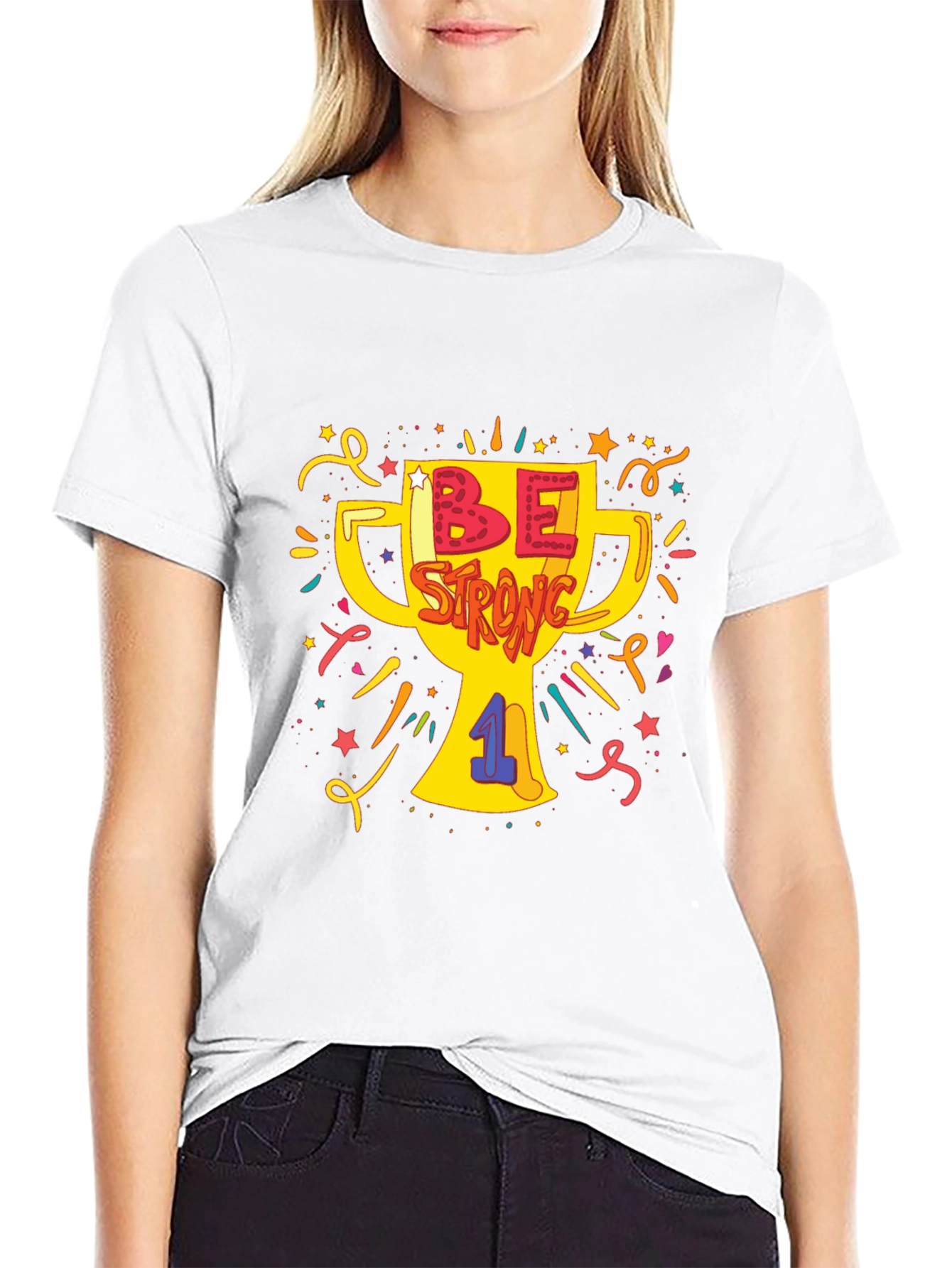 Be Strong Graphic T-Shirt - Menswear