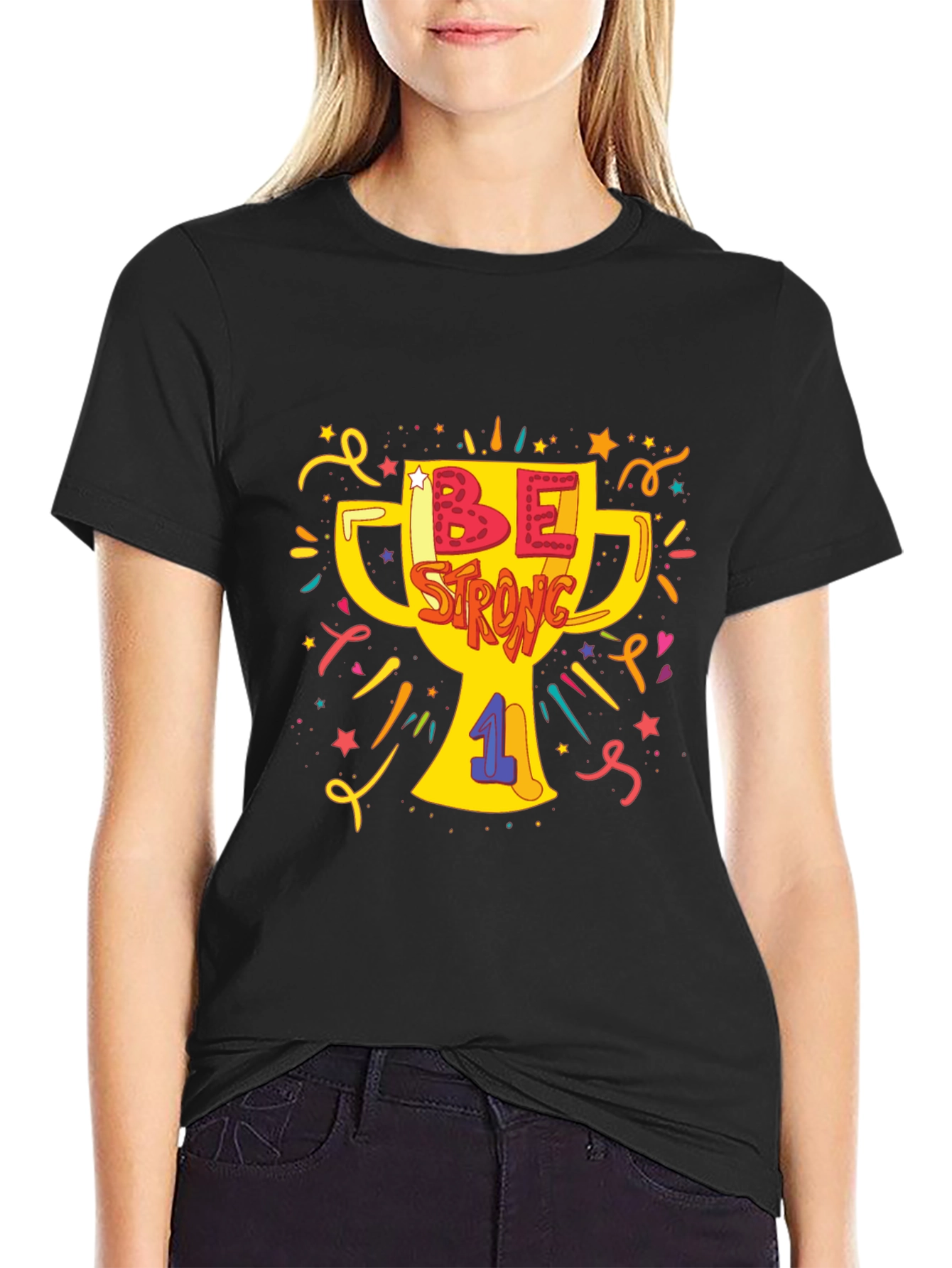 Be Strong Graphic T-Shirt - Menswear