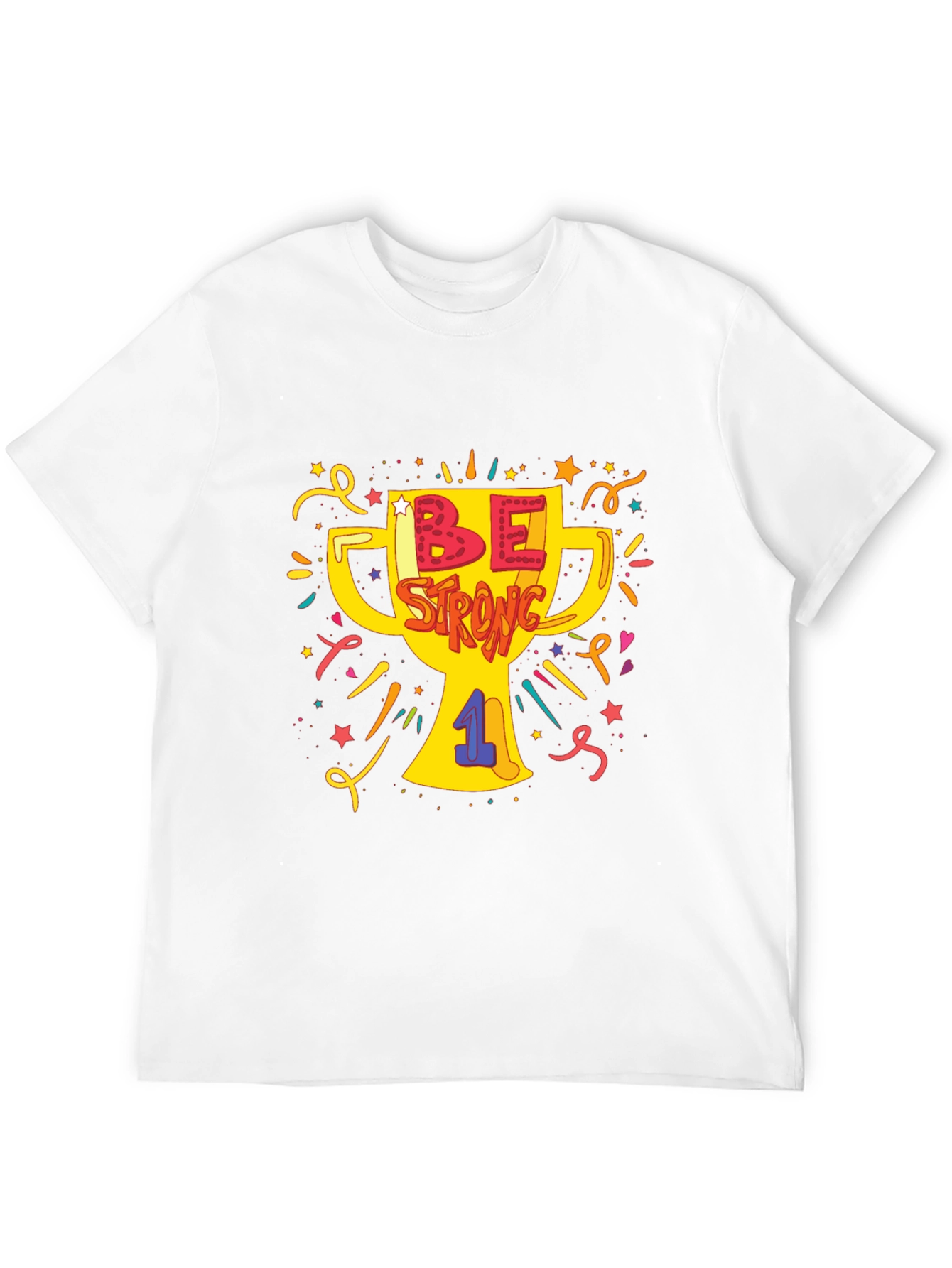 Be Strong Graphic T-Shirt - Menswear
