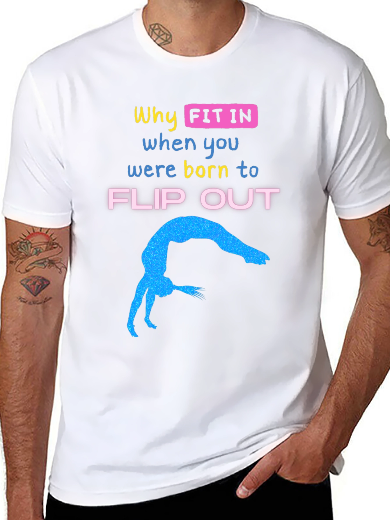 Gymnastics Flip Out T-Shirt