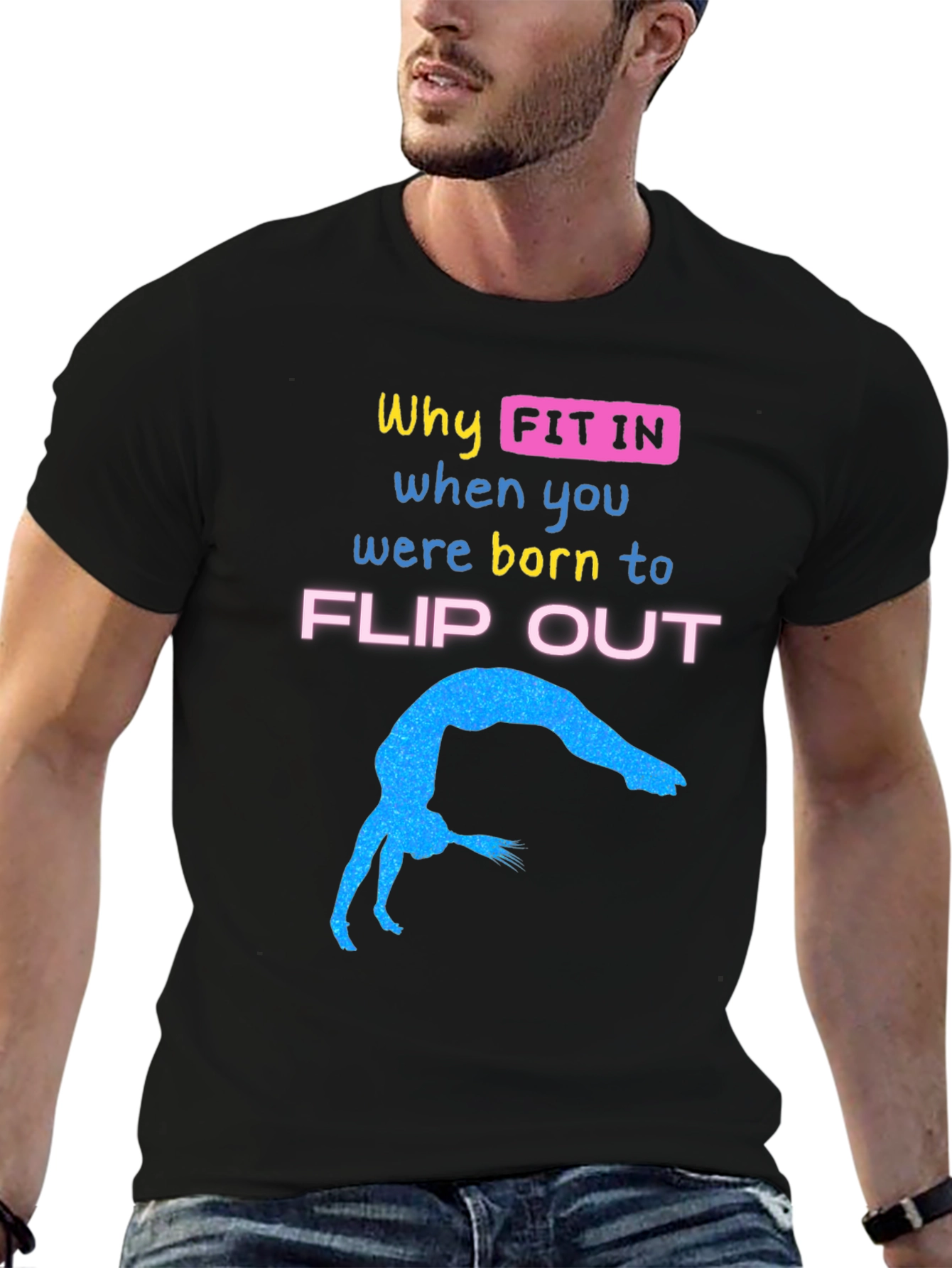 Gymnastics Flip Out T-Shirt