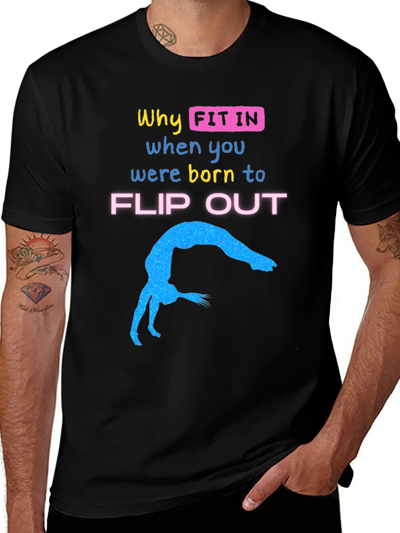 Gymnastics Flip Out T-Shirt