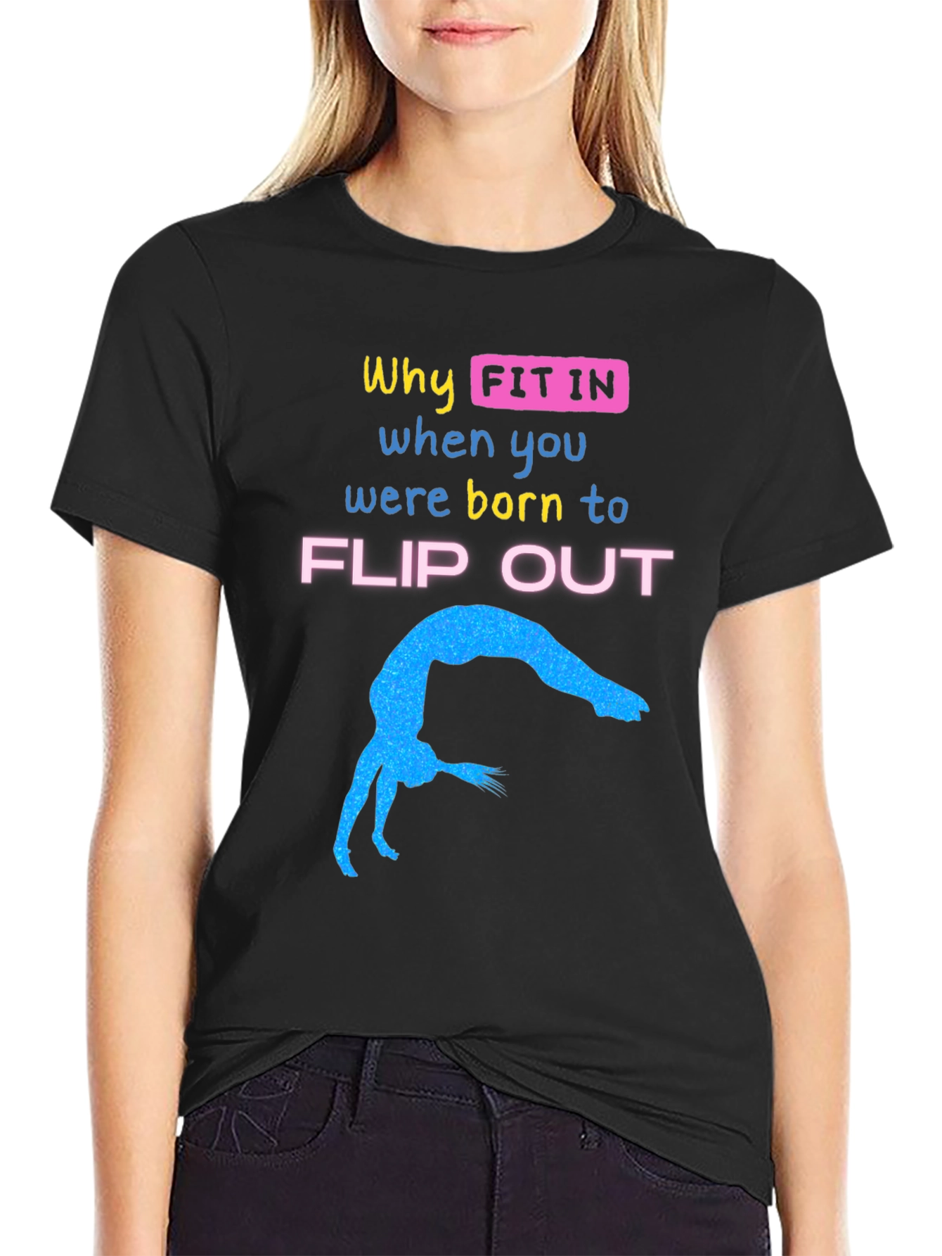 Gymnastics Flip Out T-Shirt