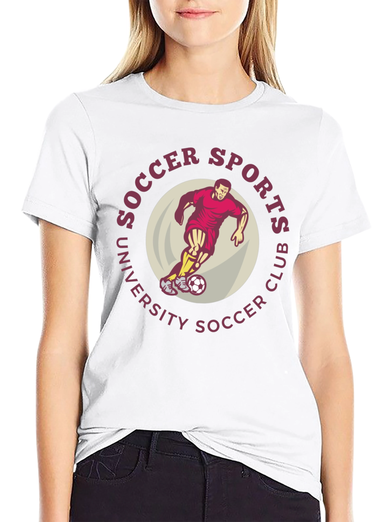 Soccer Sports Club University T-Shirt