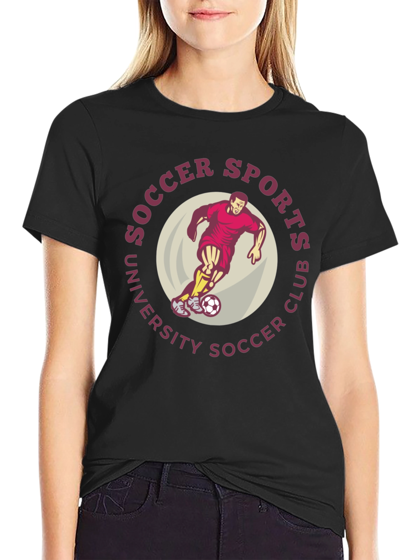 Soccer Sports Club University T-Shirt