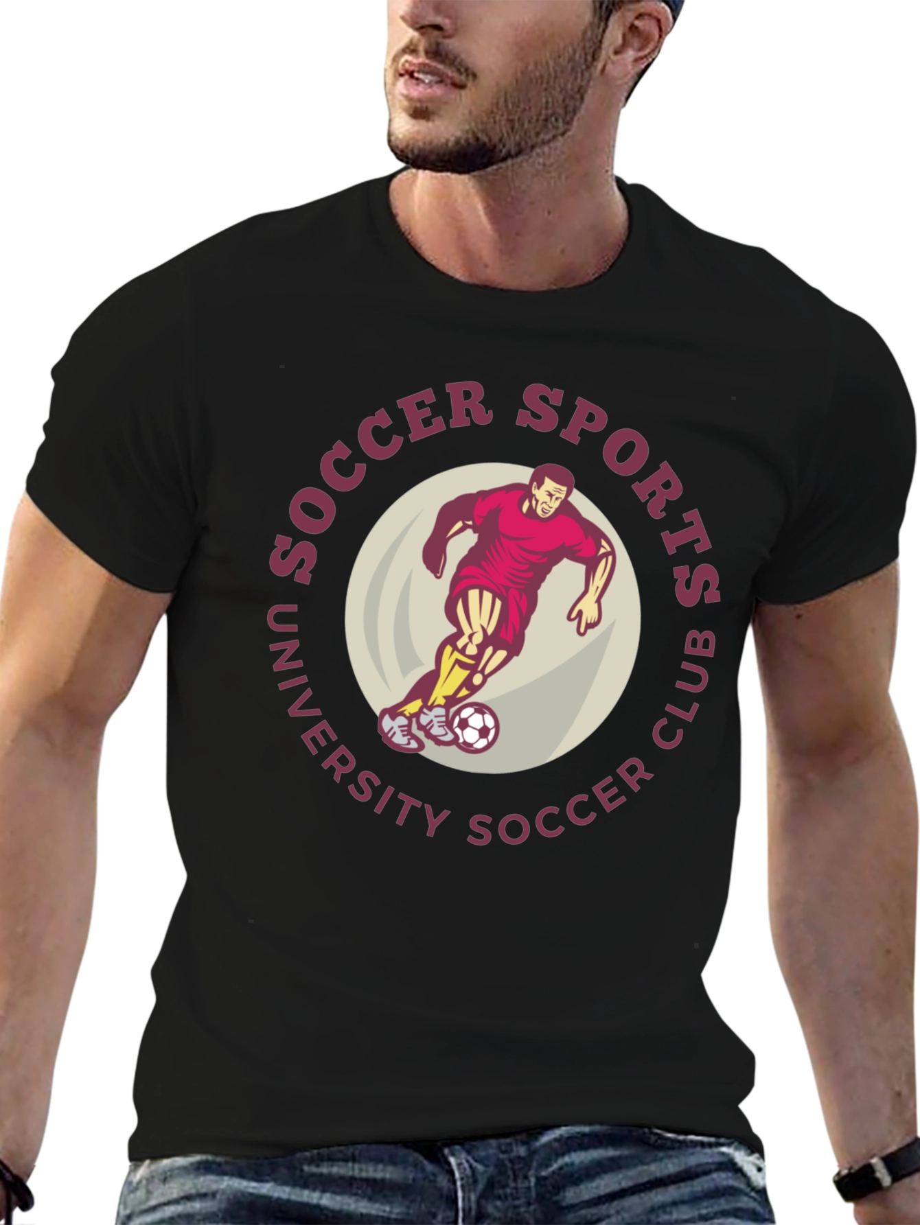 Soccer Sports Club University T-Shirt