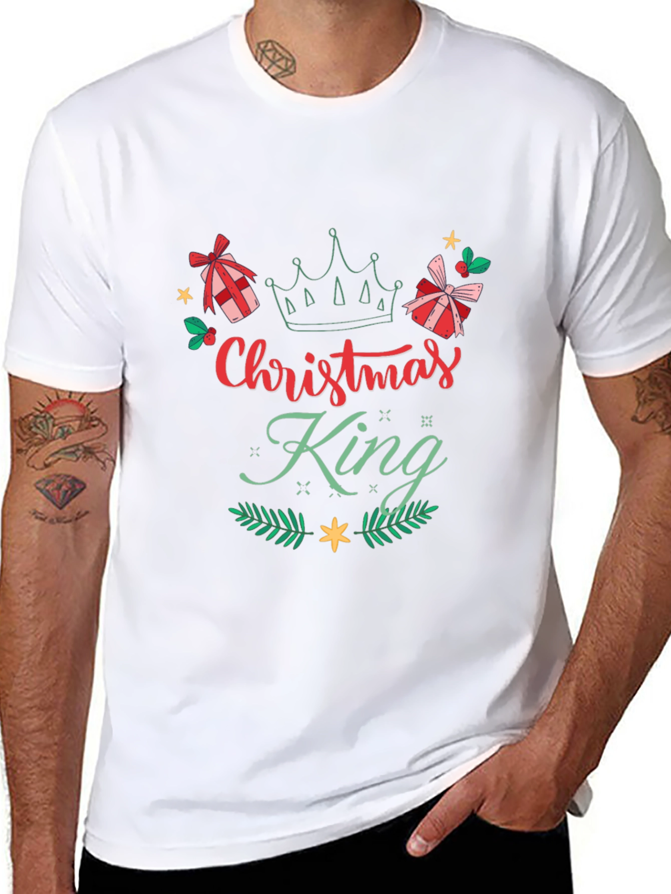 Christmas King Graphic Tee