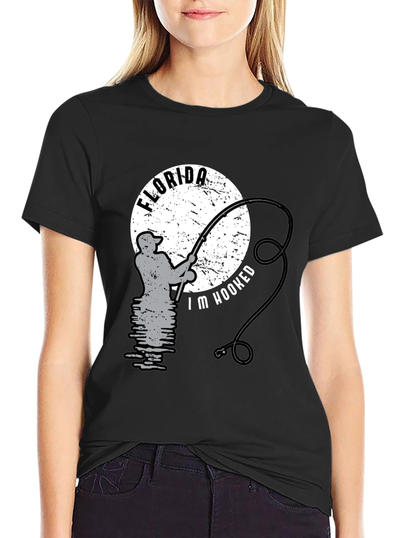 Florida Im Hooked Fishing T-Shirt