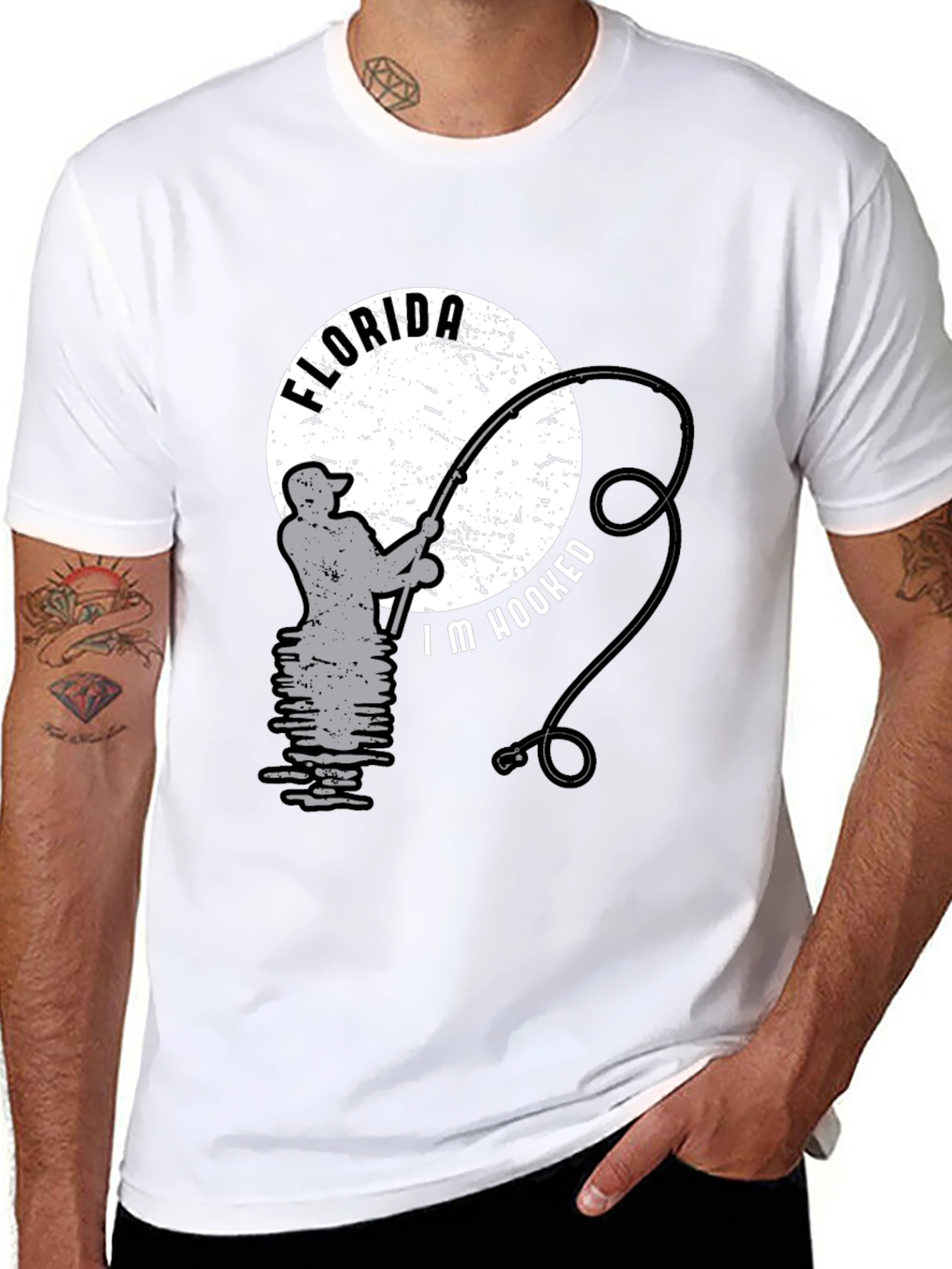 Florida Im Hooked Fishing T-Shirt