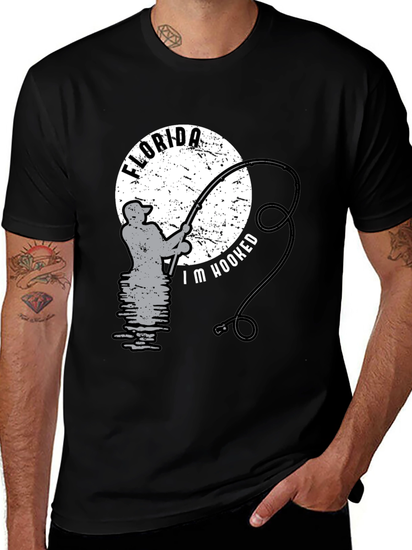 Florida Im Hooked Fishing T-Shirt