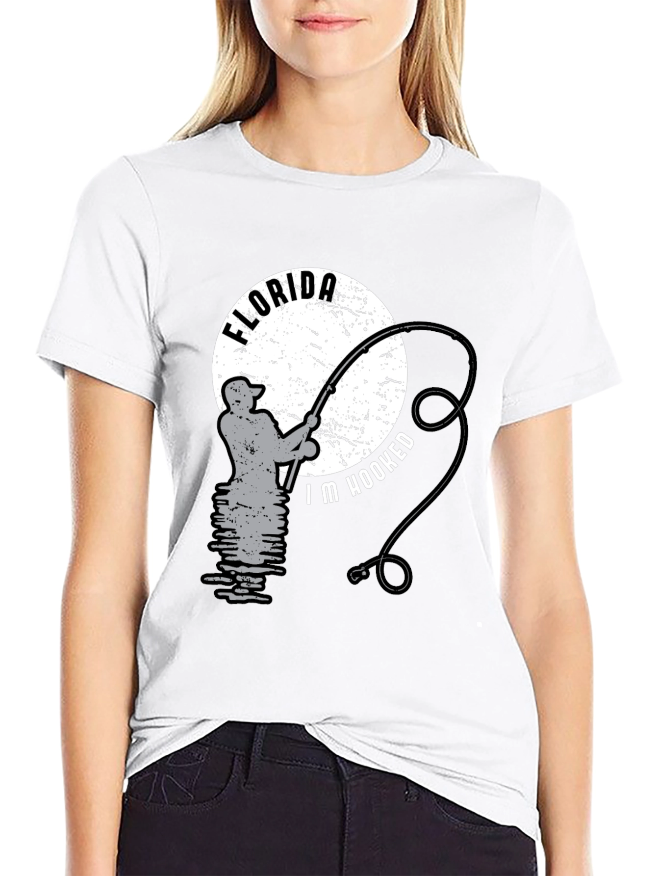 Florida Im Hooked Fishing T-Shirt