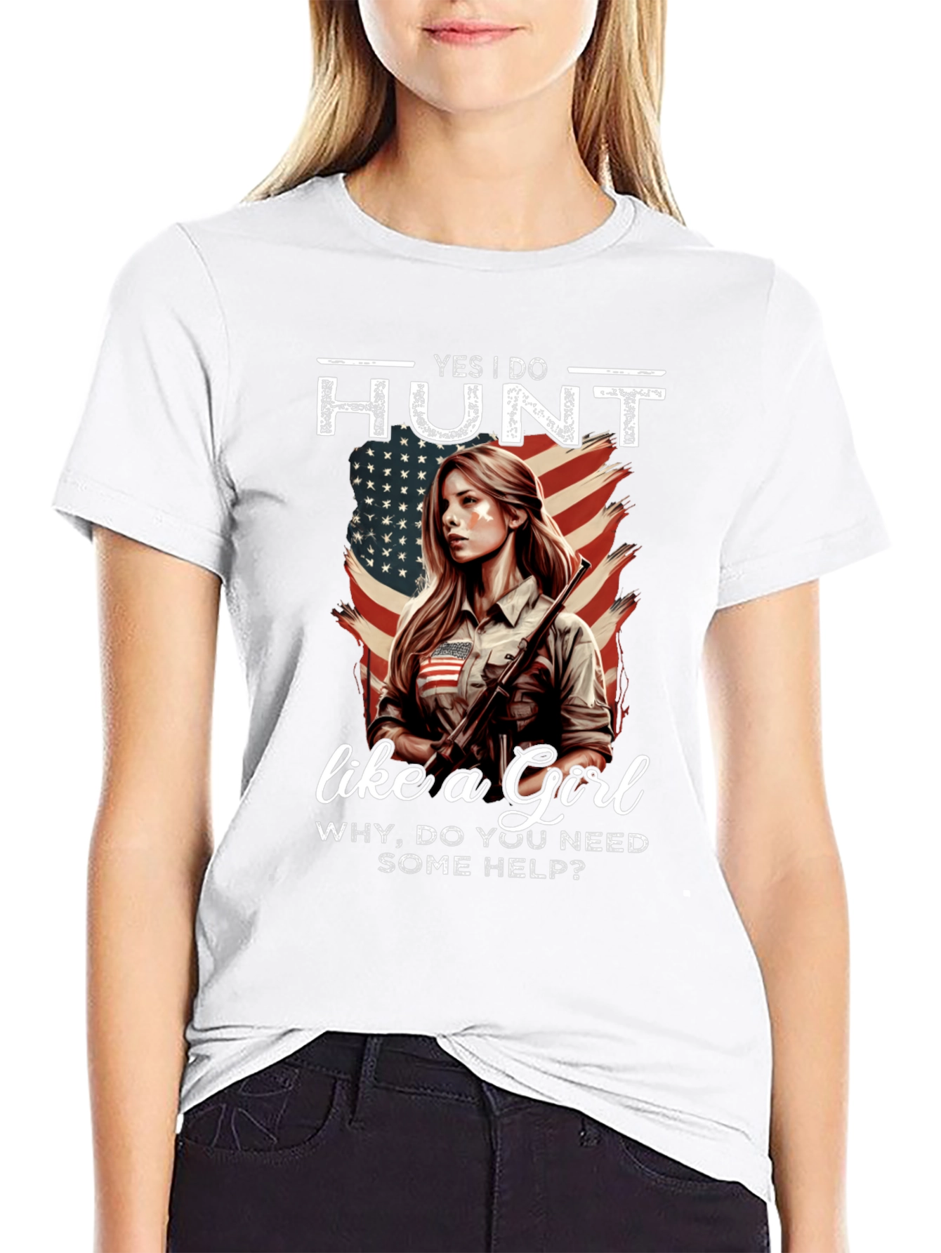 Yes I Do Hunt Like a Girl T-Shirt