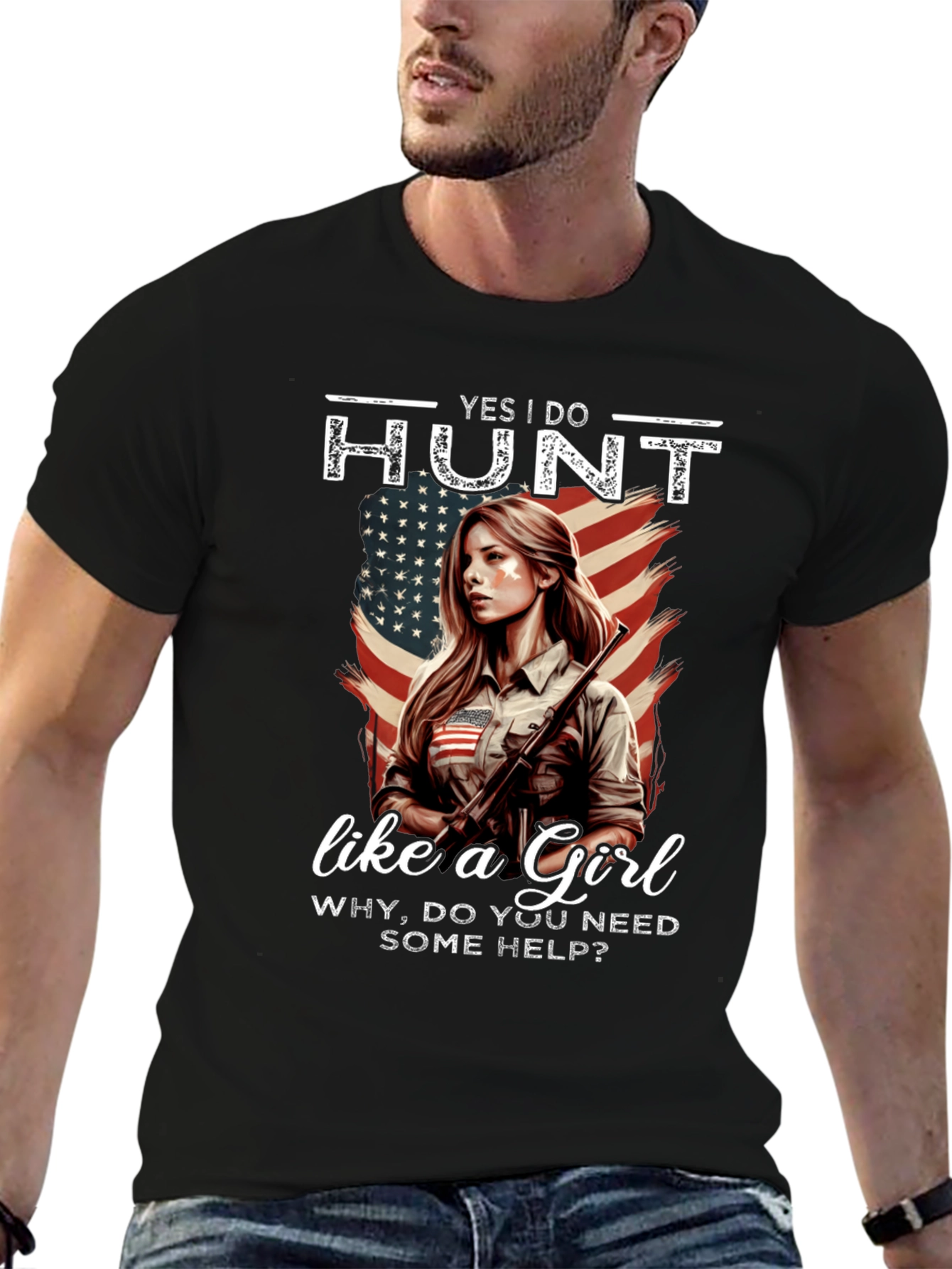 Yes I Do Hunt Like a Girl T-Shirt