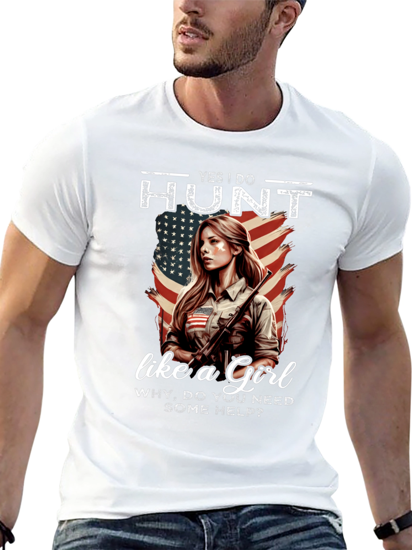 Yes I Do Hunt Like a Girl T-Shirt