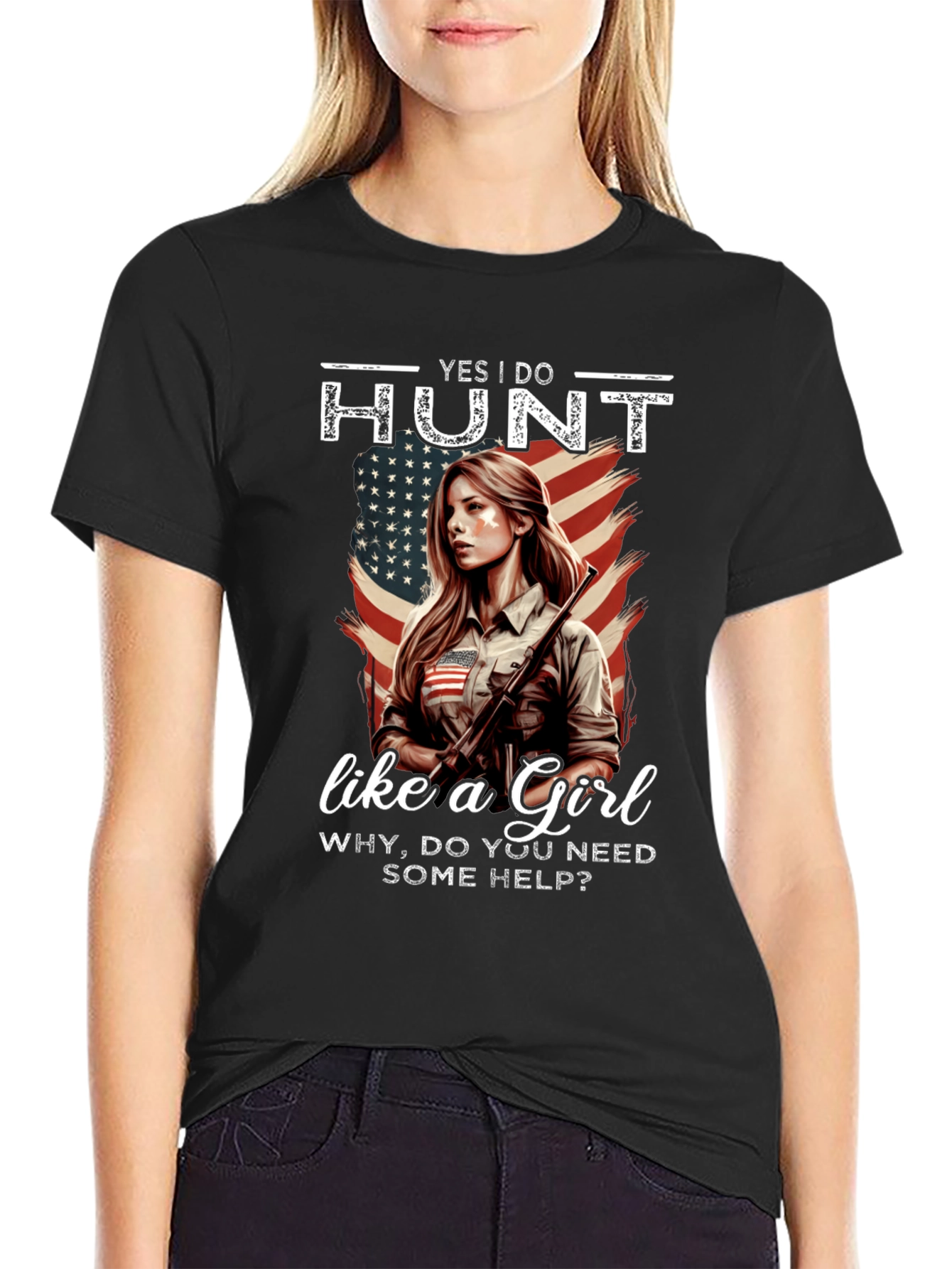 Yes I Do Hunt Like a Girl T-Shirt