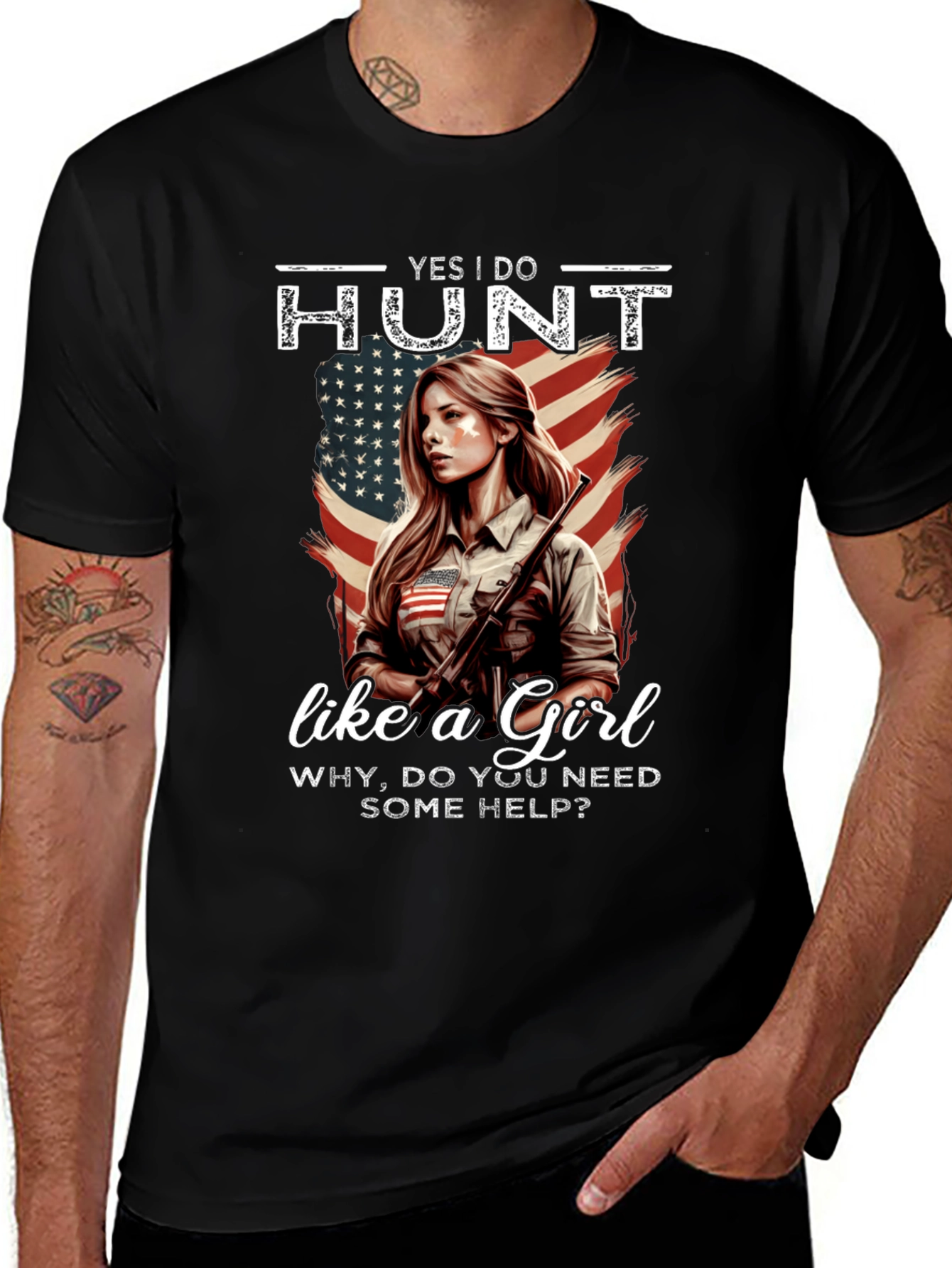 Yes I Do Hunt Like a Girl T-Shirt