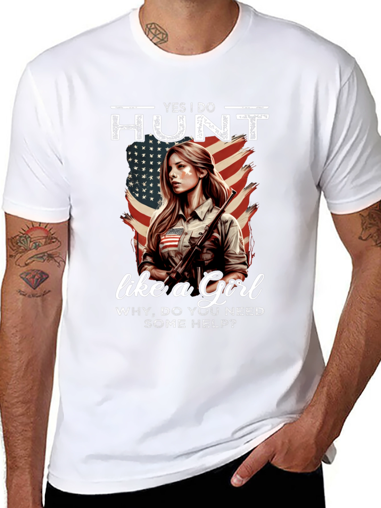 Yes I Do Hunt Like a Girl T-Shirt
