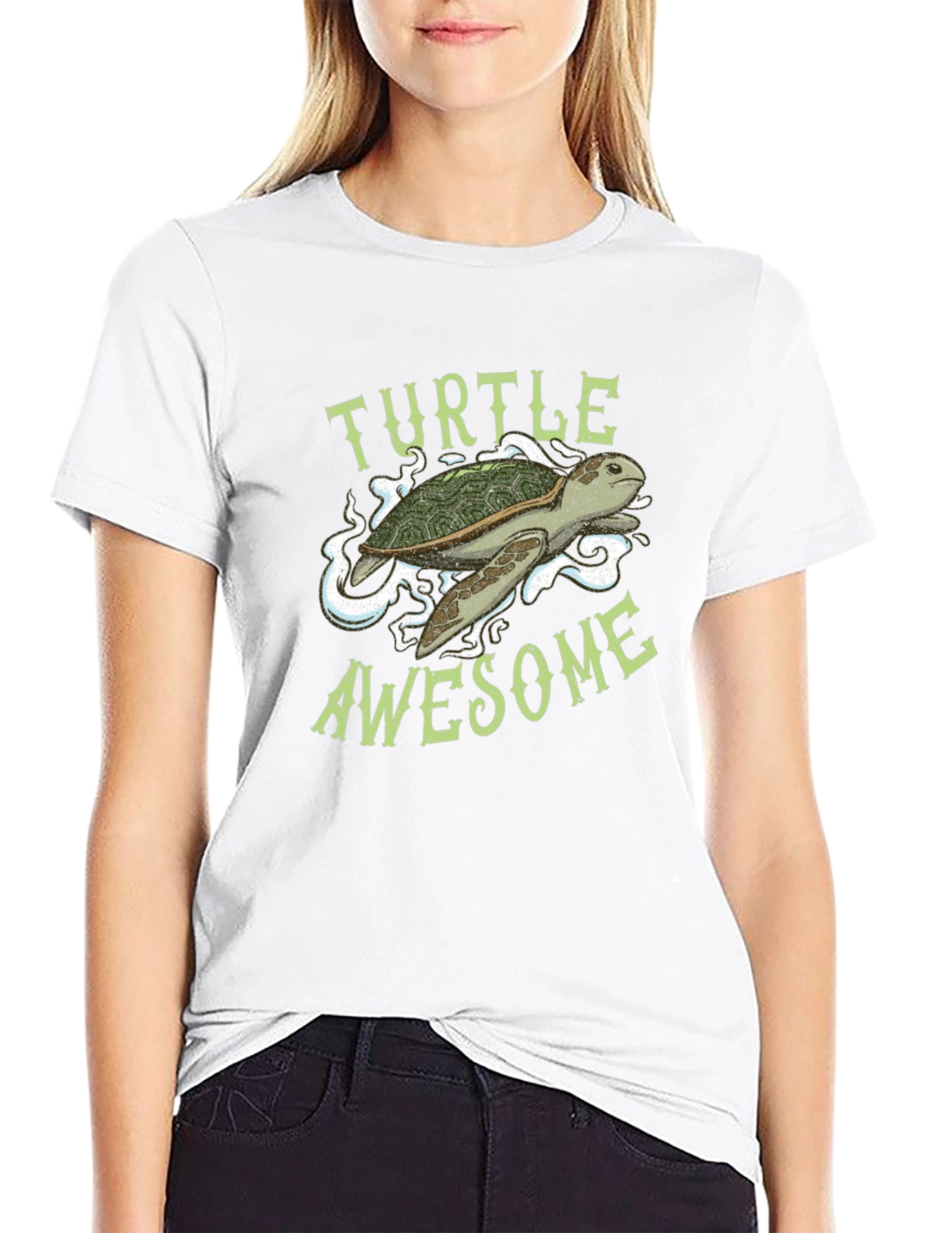 Turtle Awesome Graphic T-Shirt