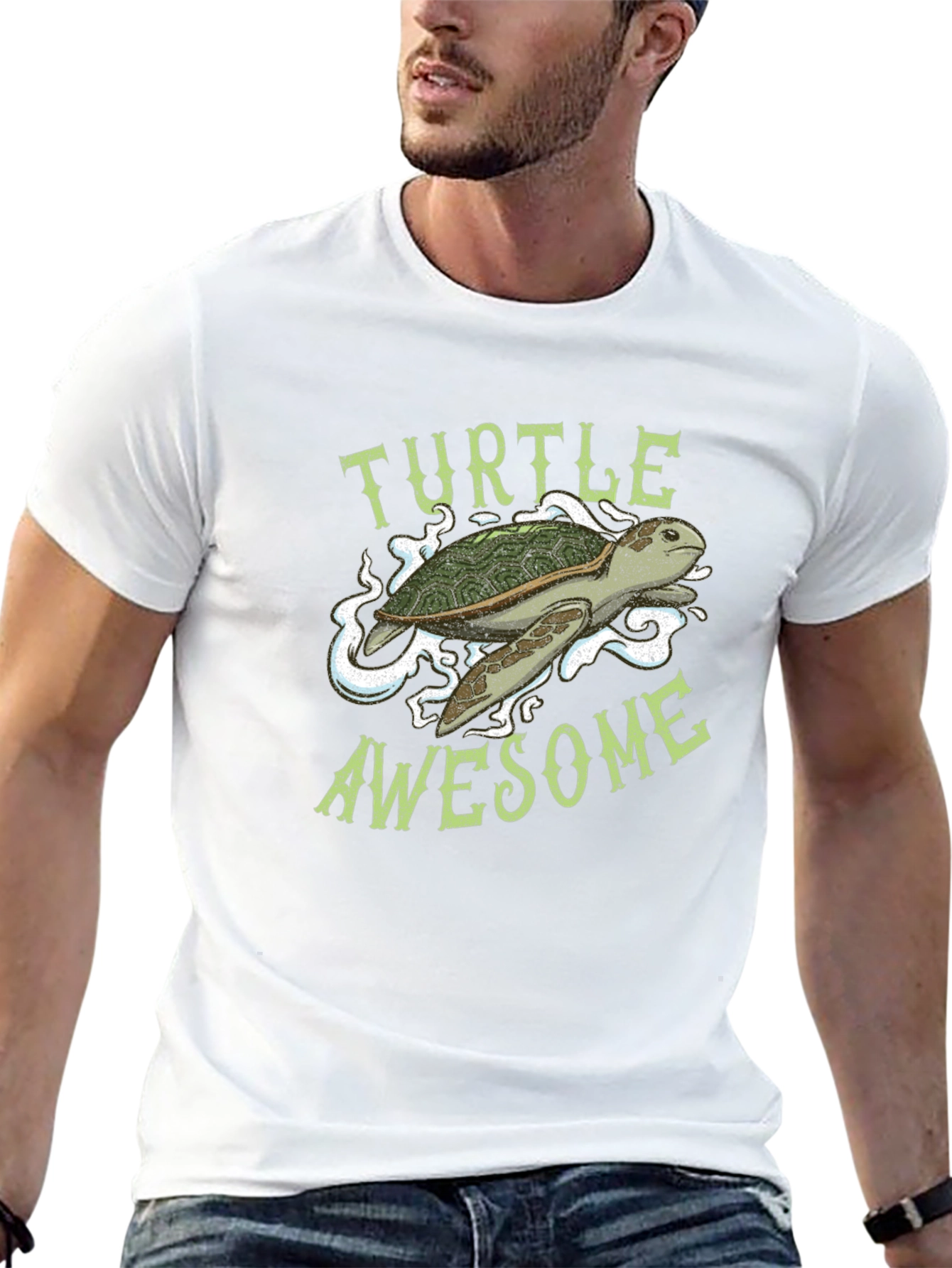 Turtle Awesome Graphic T-Shirt