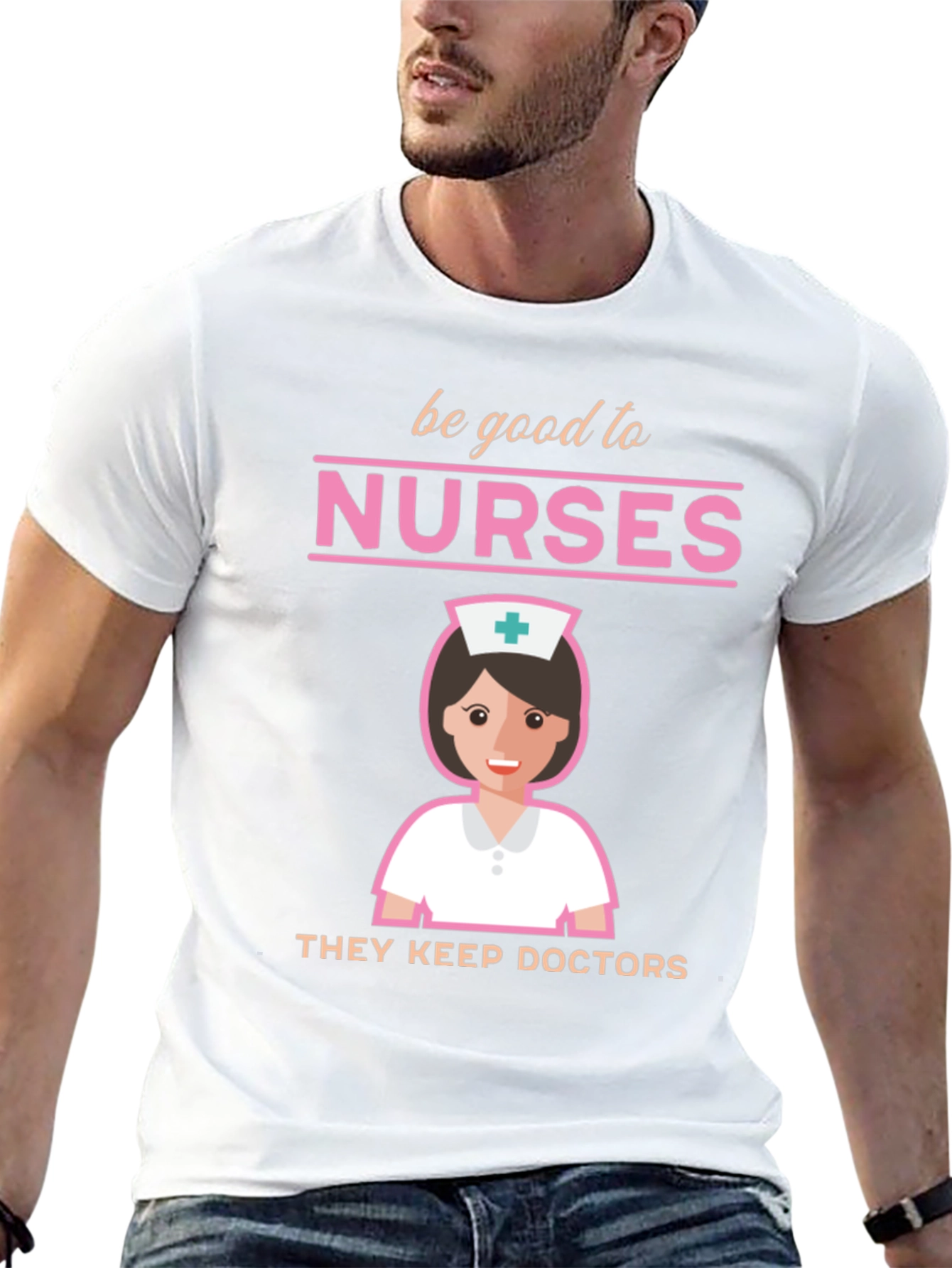 Be Good To Nurses Graphic Tee