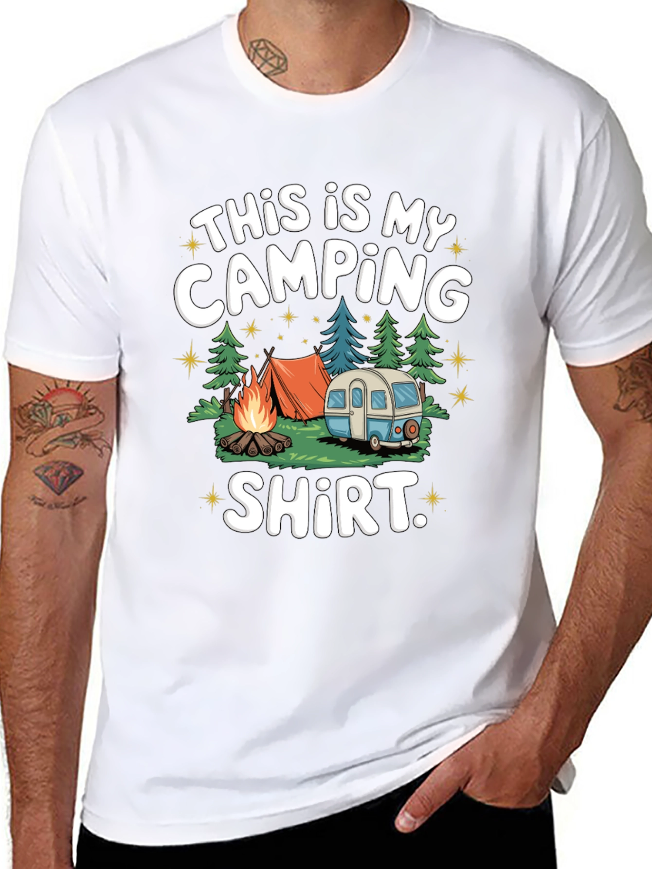 Camping Shirt - This is My Camping Shirt