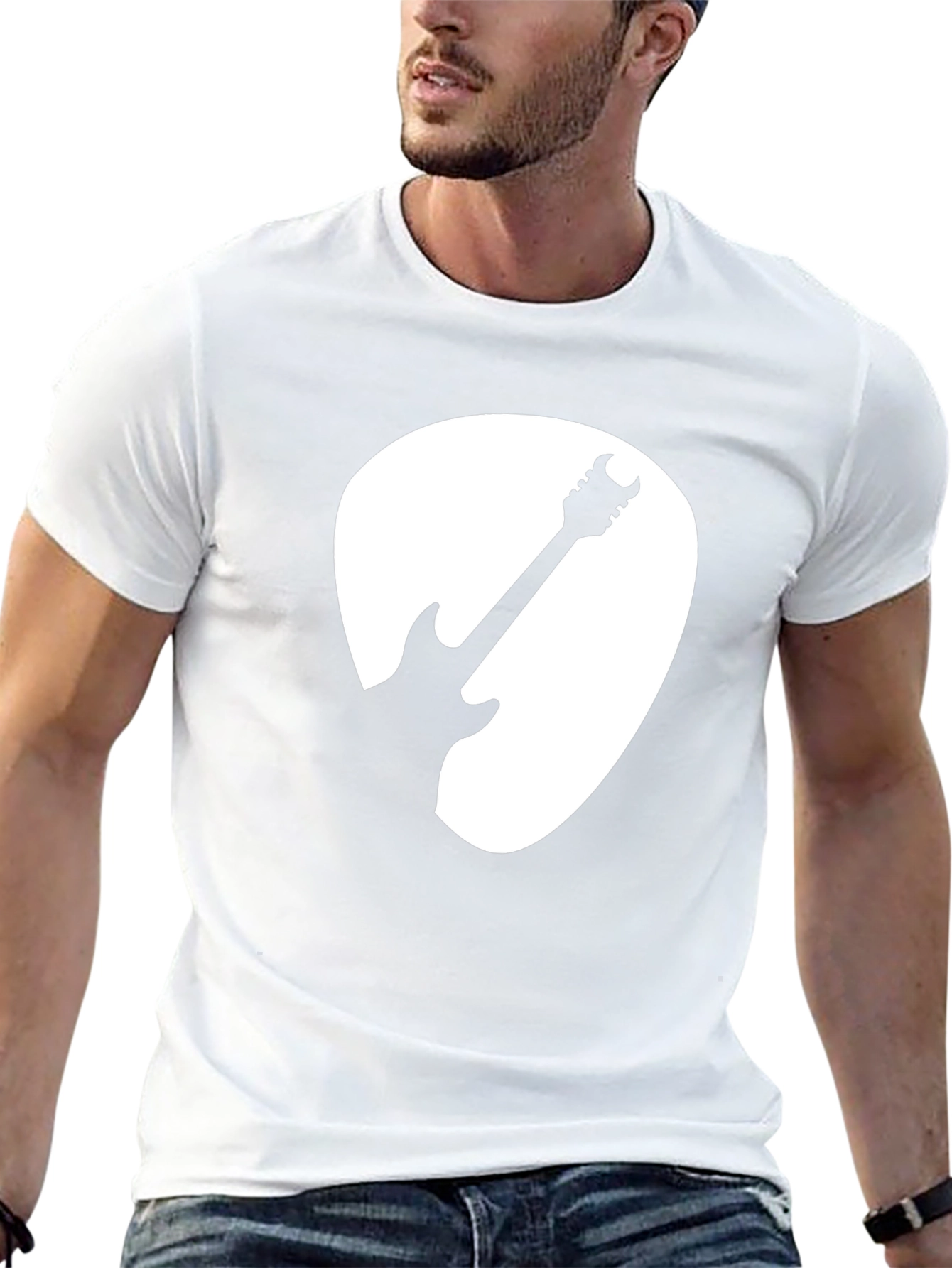 Guitar Pick Graphic T-Shirt