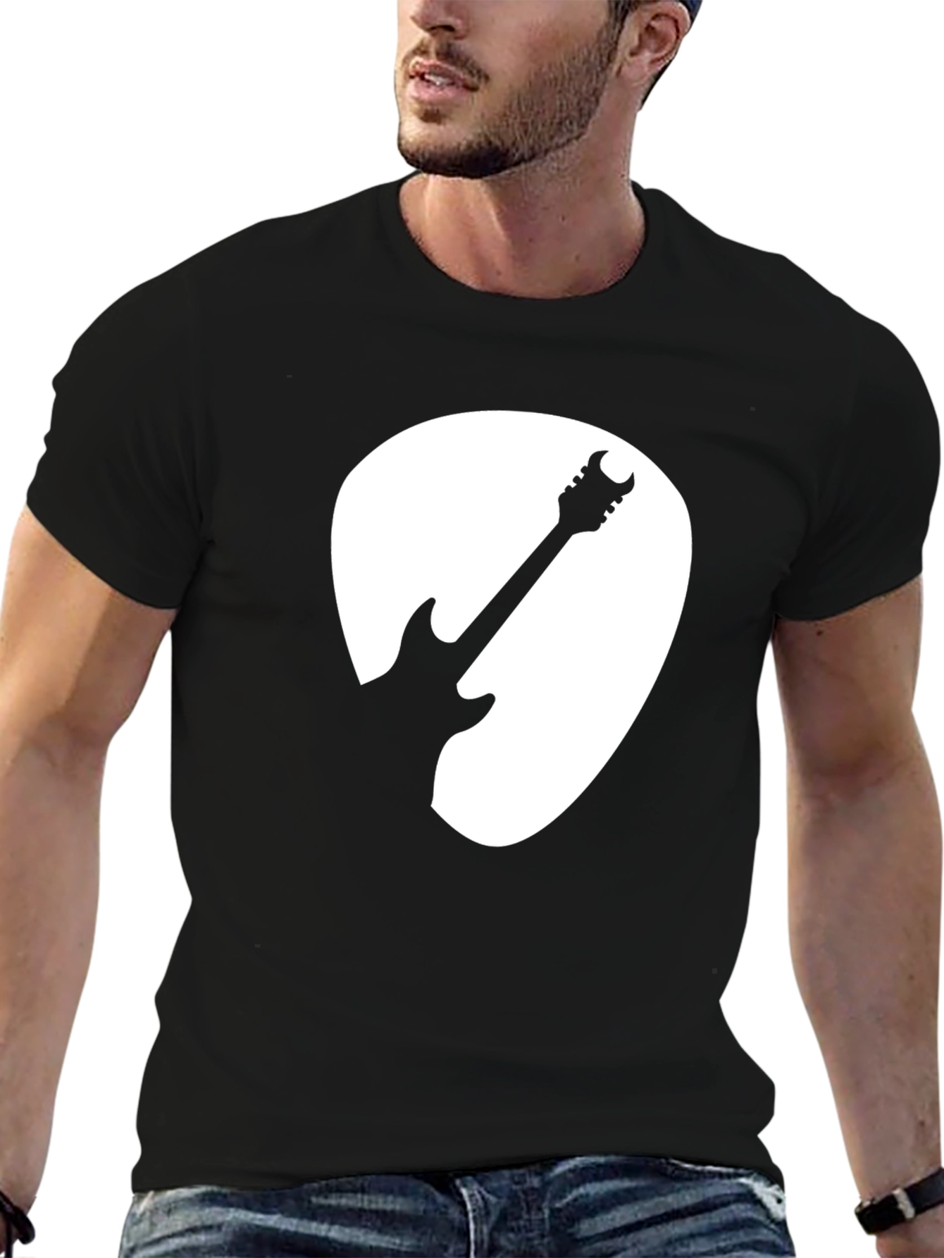 Guitar Pick Graphic T-Shirt