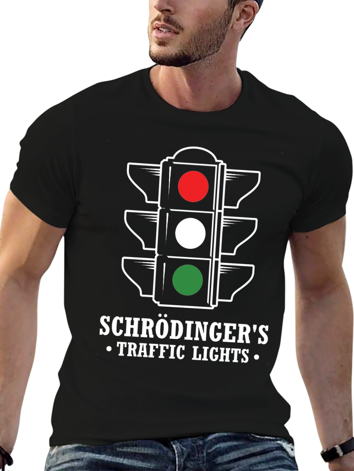 Schrödingers Traffic Lights Graphic Tee