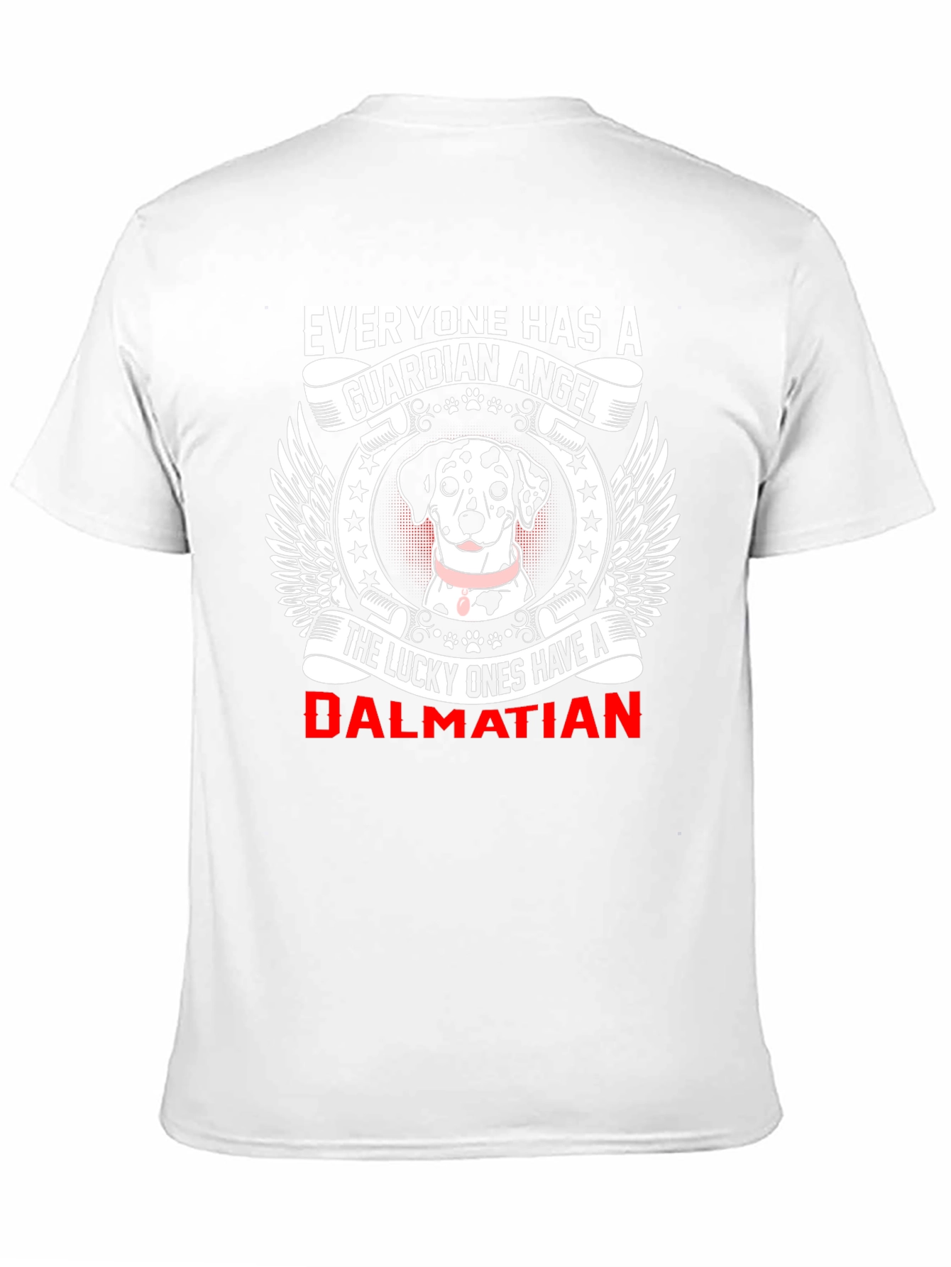 Dalmatian Guardian Angel Graphic T-Shirt