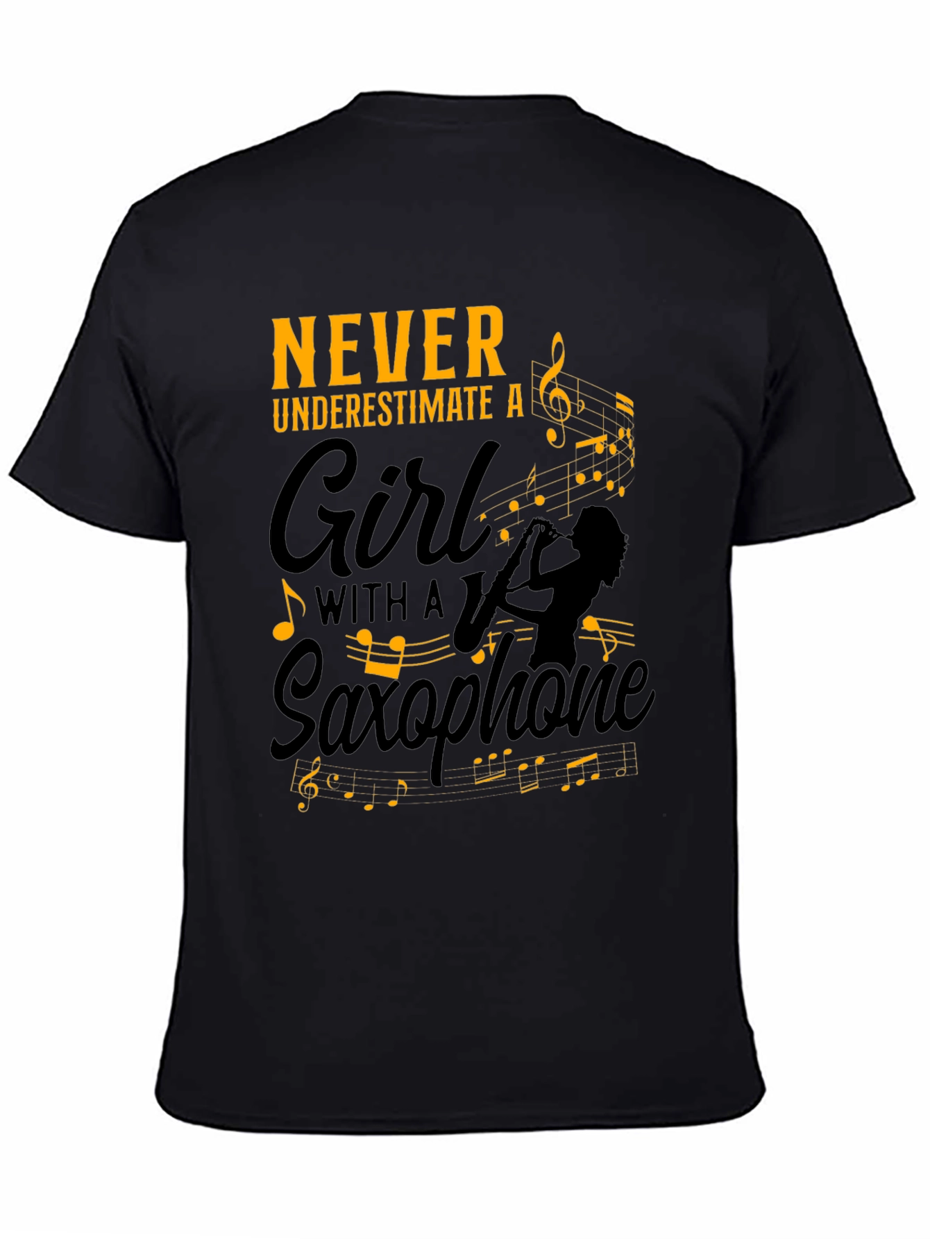 Girl Saxophone Player T-Shirt