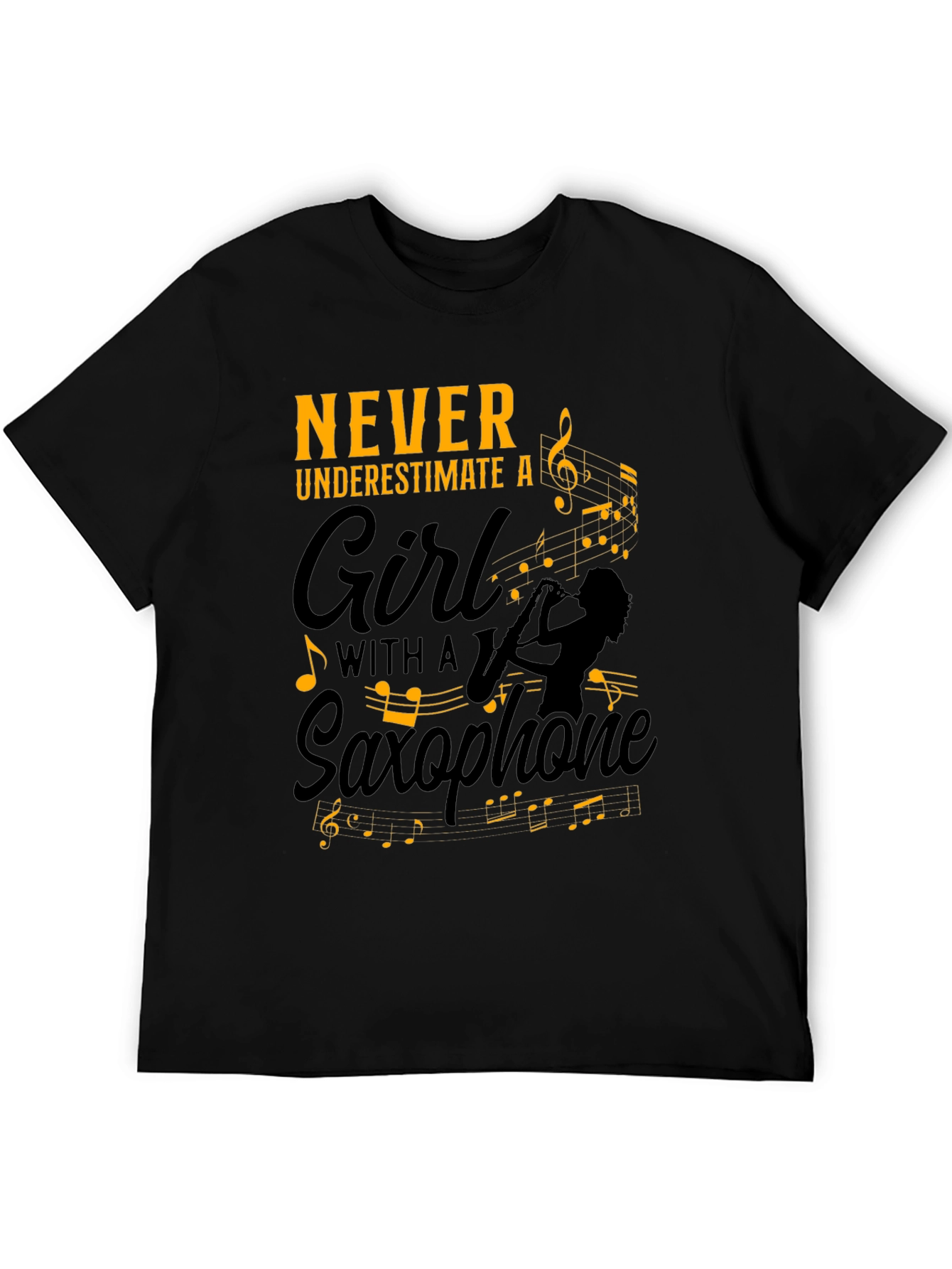 Girl Saxophone Player T-Shirt