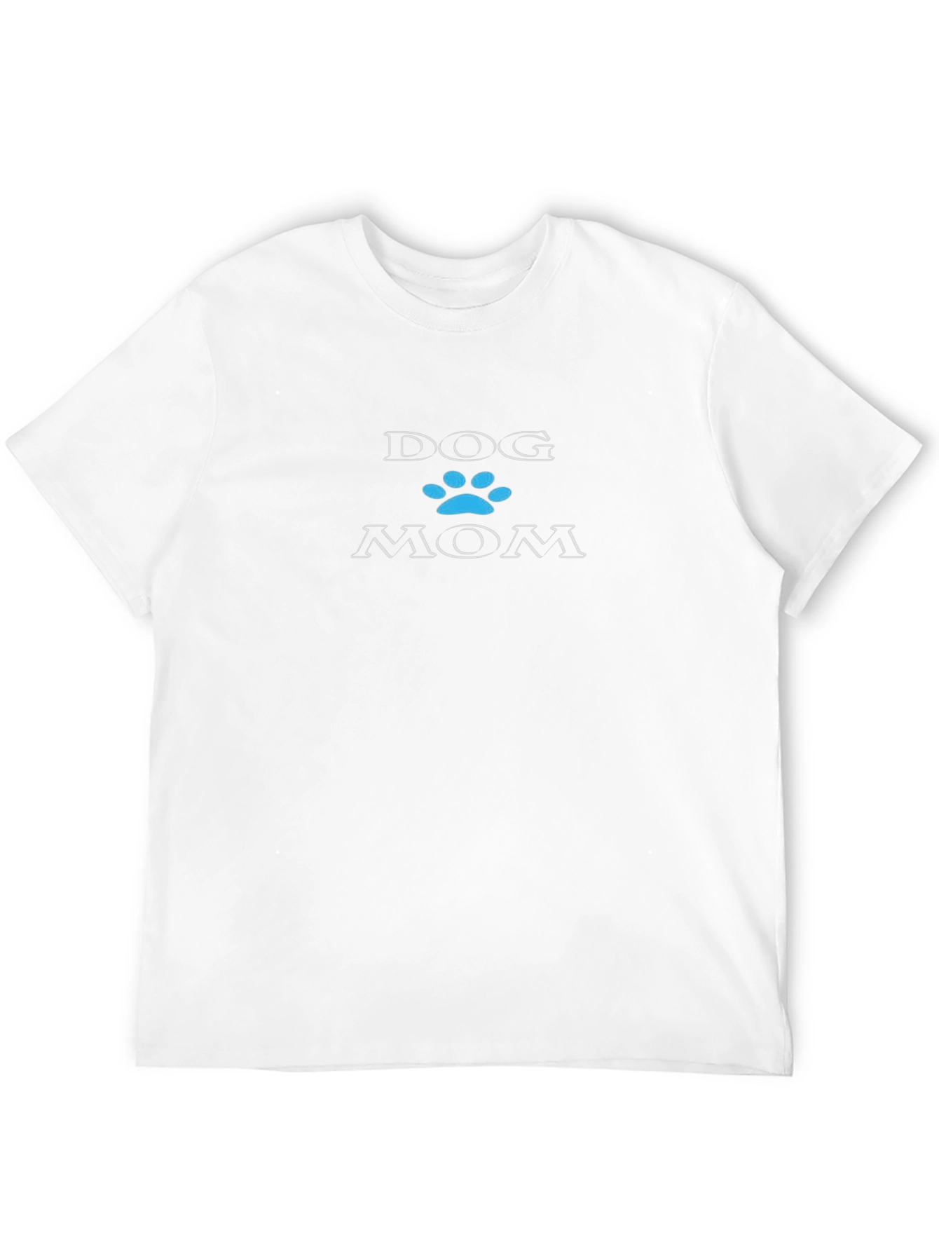 Dog Mom Black Tee - Soft Cotton Graphic T-Shirt