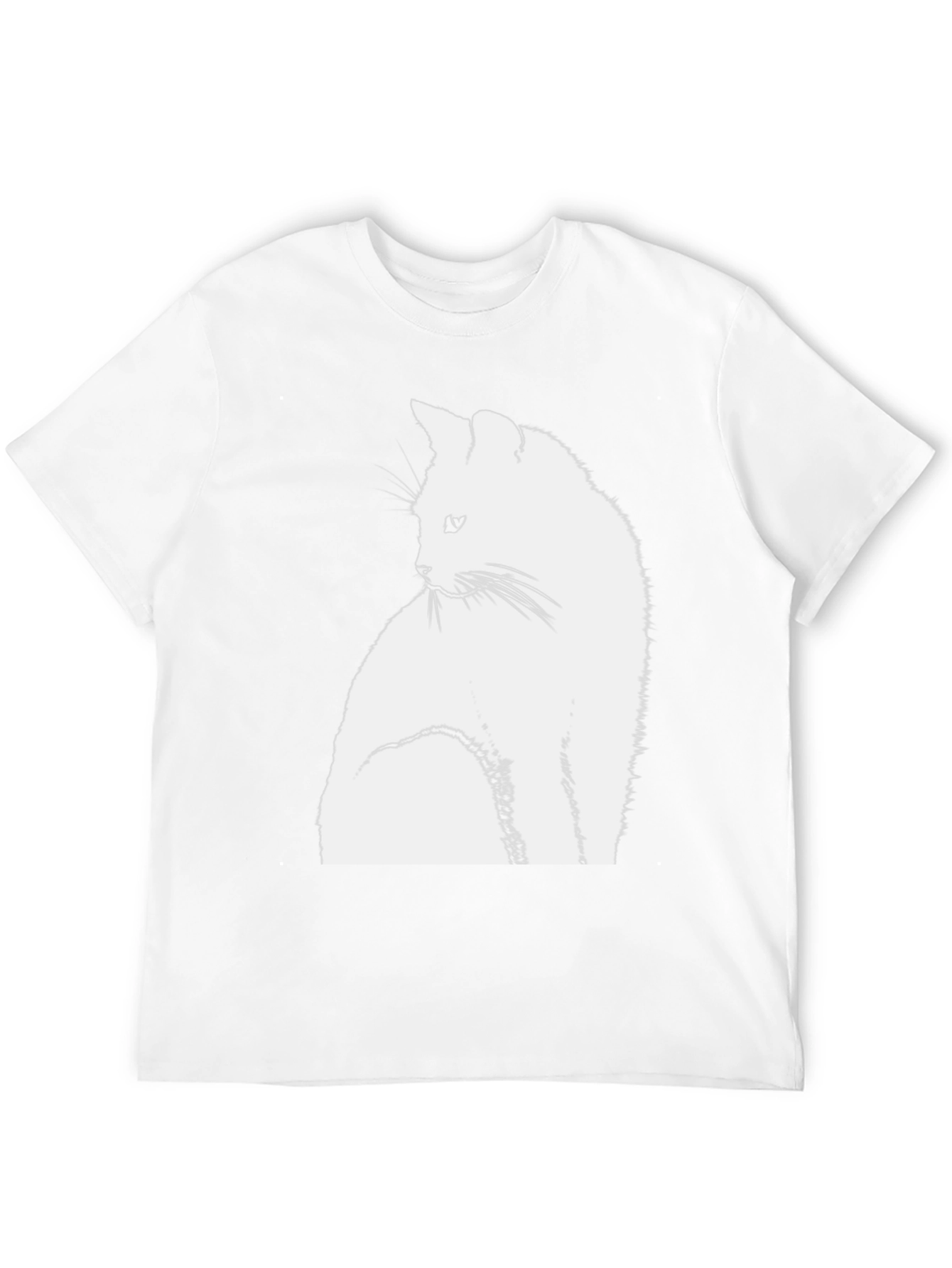 Cool Cat Graphic Tee - Stylish Black T-Shirt