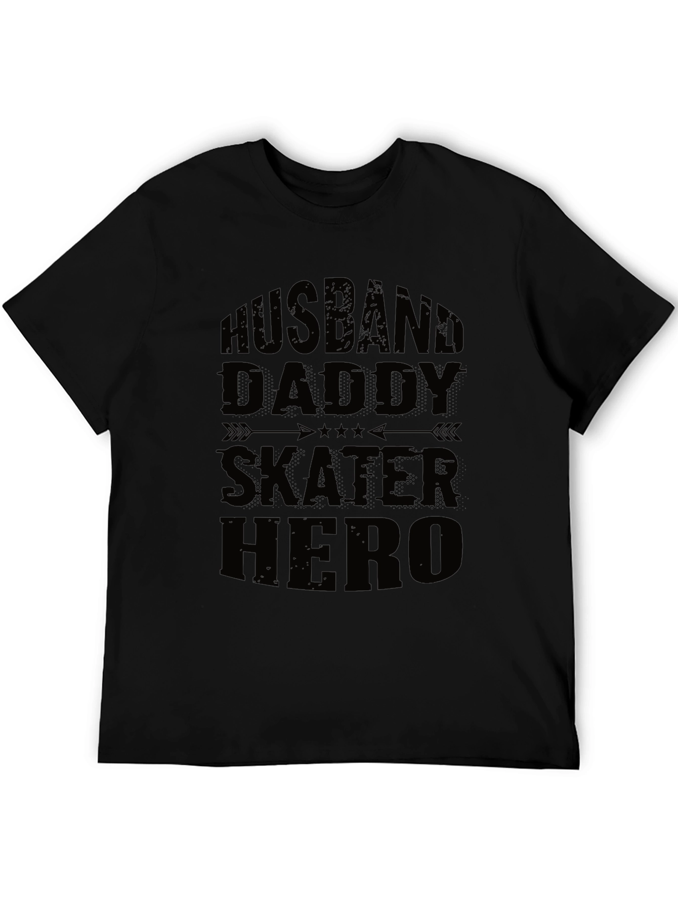 Husband Daddy Skater Hero T-Shirt