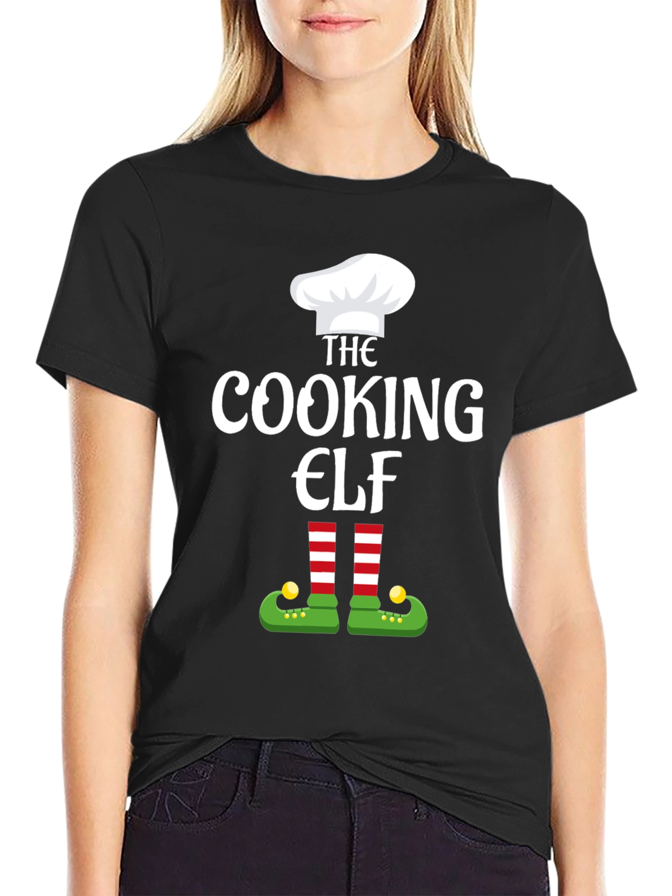 Cooking Elf T-Shirt - Holiday Chef Apparel