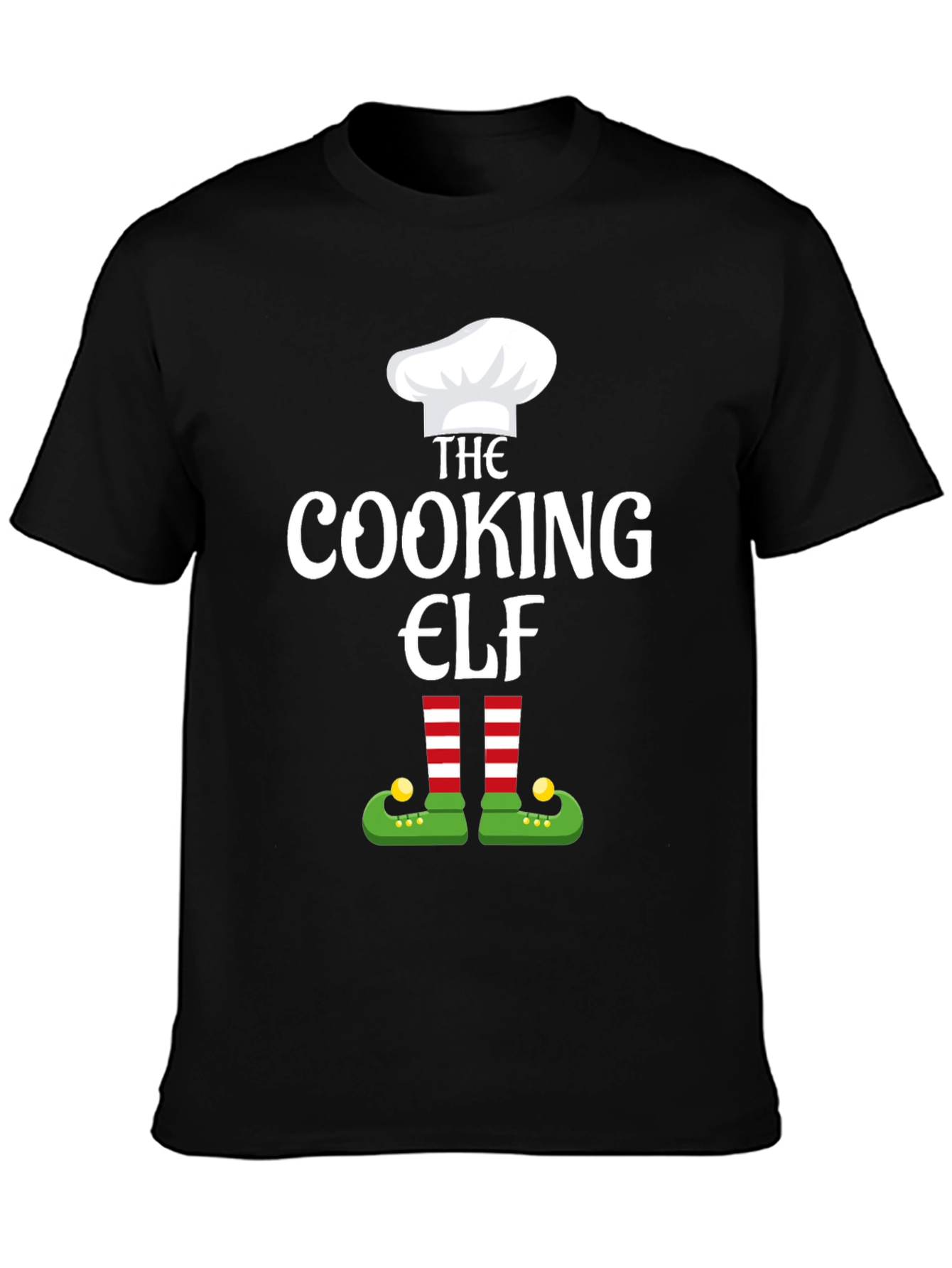 Cooking Elf T-Shirt - Holiday Chef Apparel