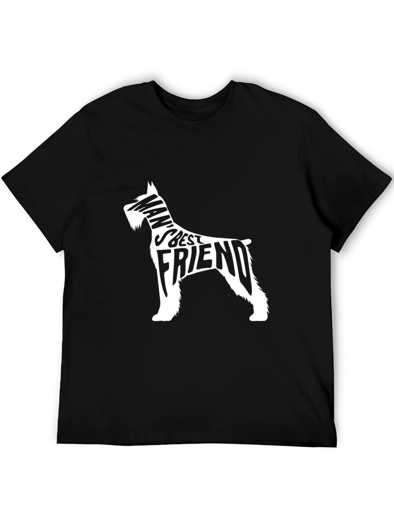 Mans Best Friend Dog Graphic T-Shirt