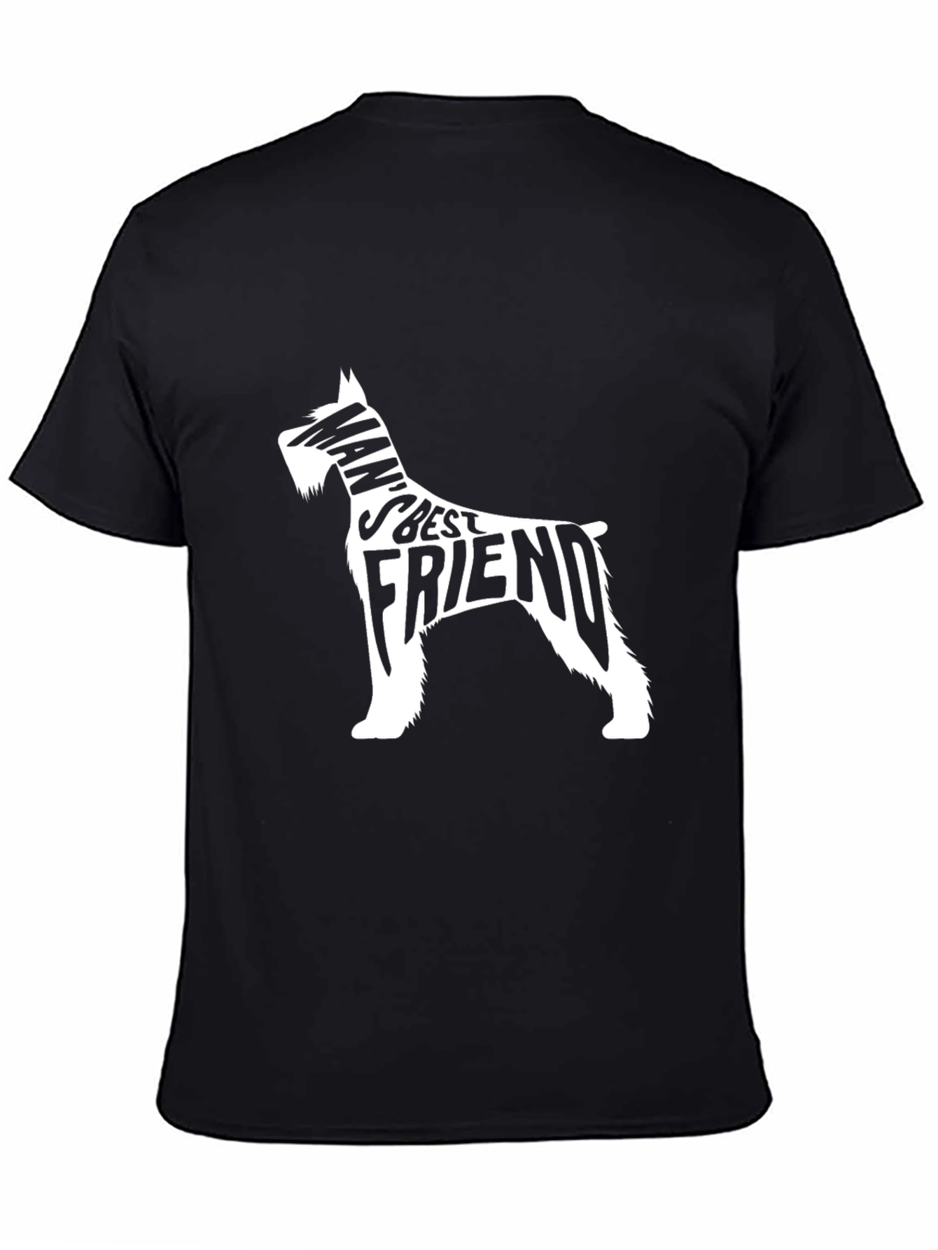 Mans Best Friend Dog Graphic T-Shirt