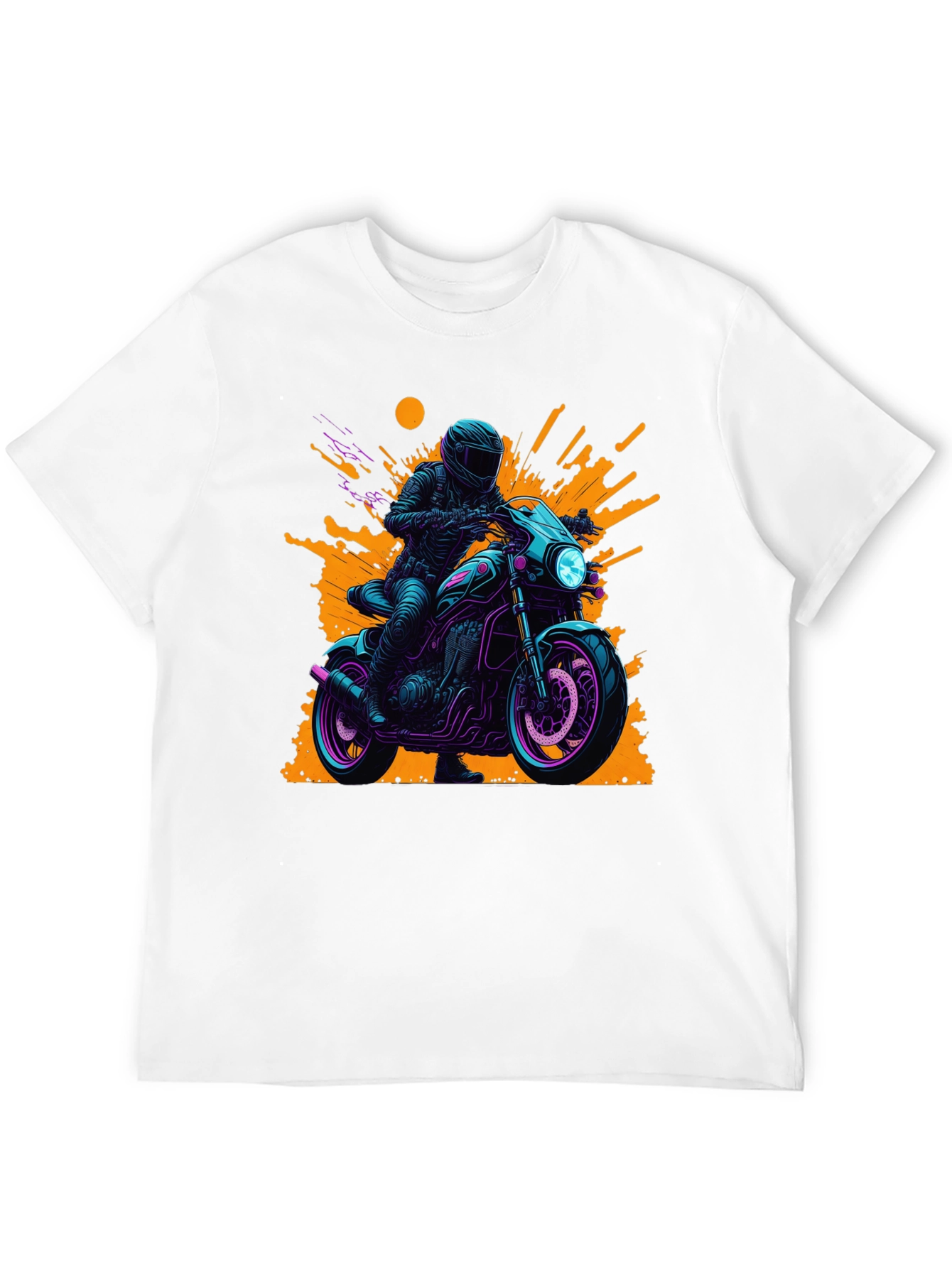Motorcycle Rider Graphic Tee