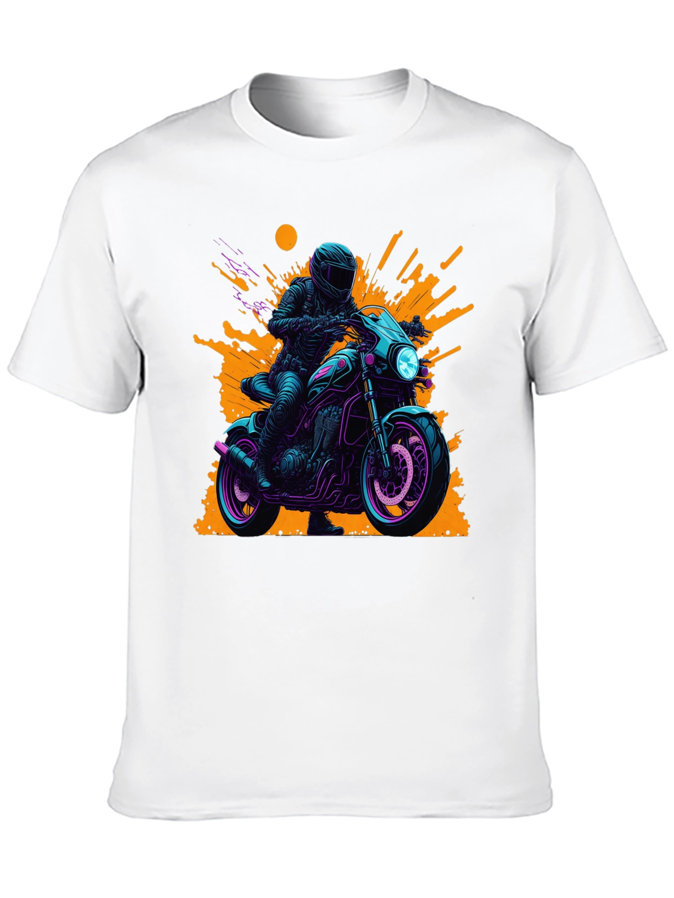 Motorcycle Rider Graphic Tee