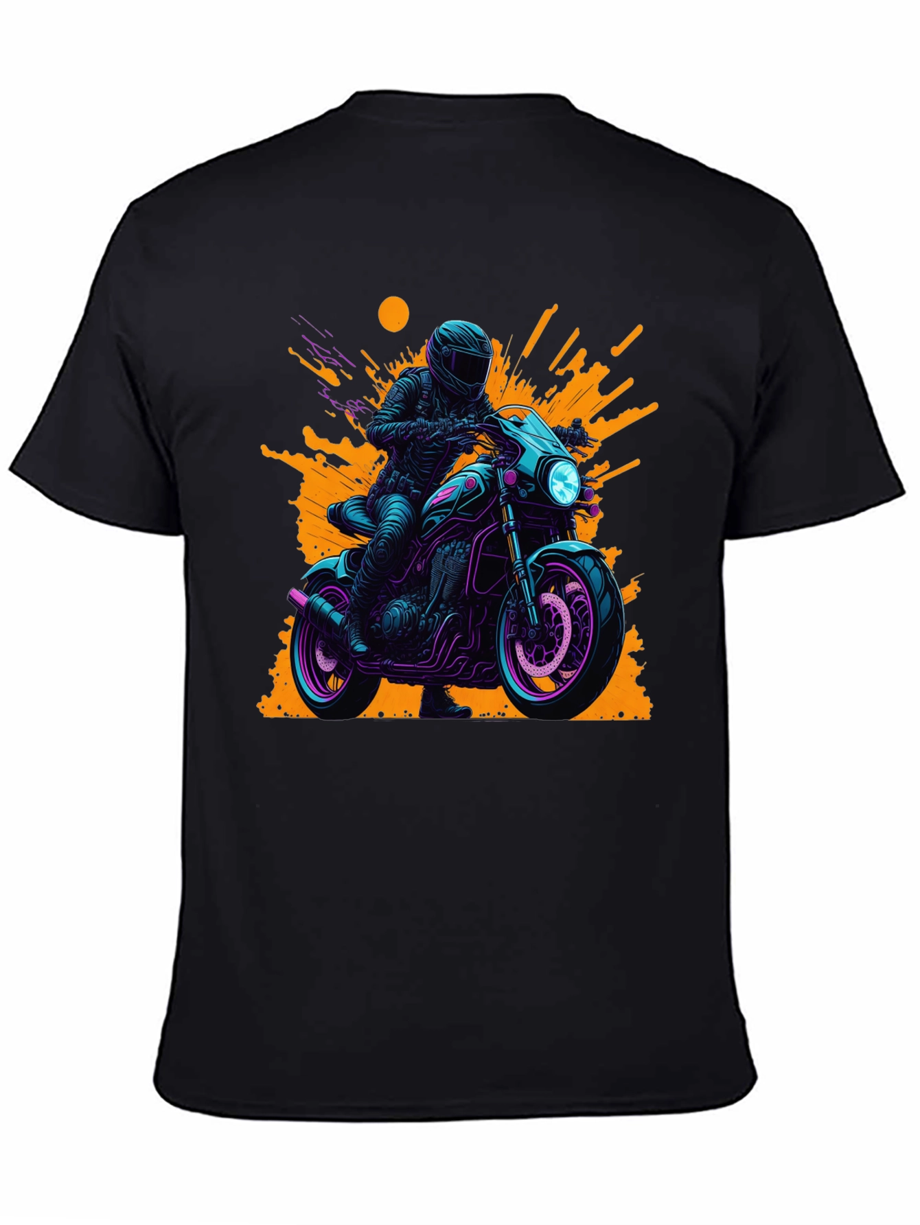 Motorcycle Rider Graphic Tee