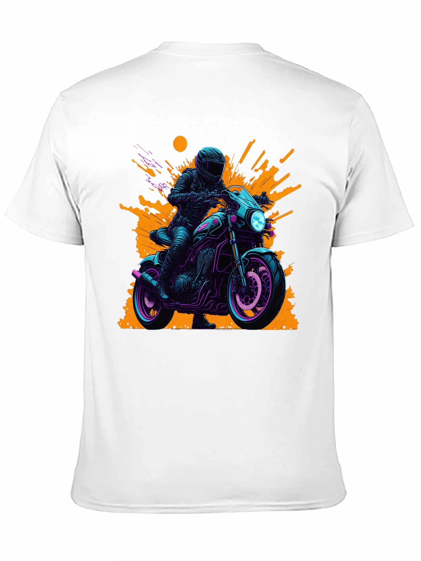 Motorcycle Rider Graphic Tee