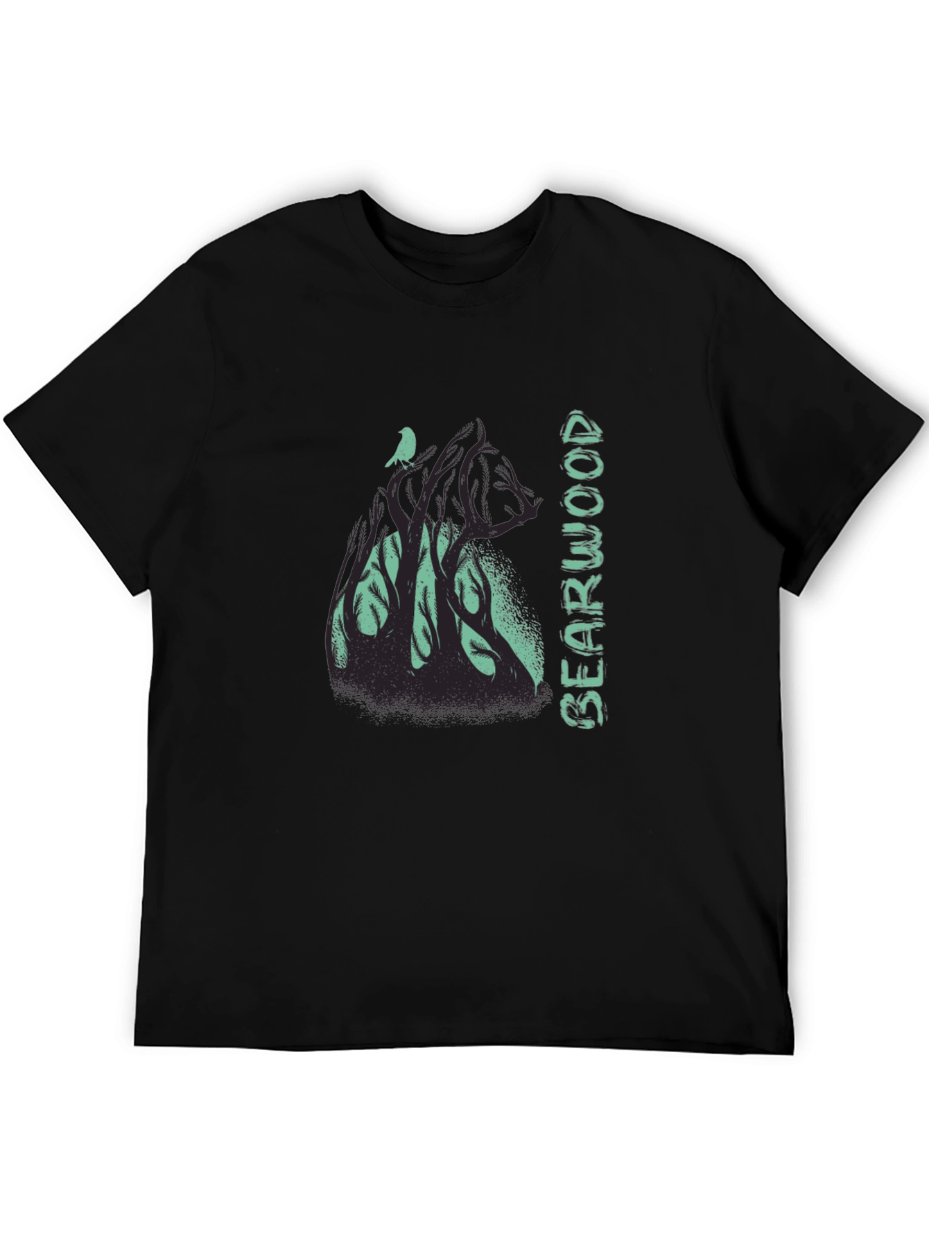 Bearwood Black Graphic Tee